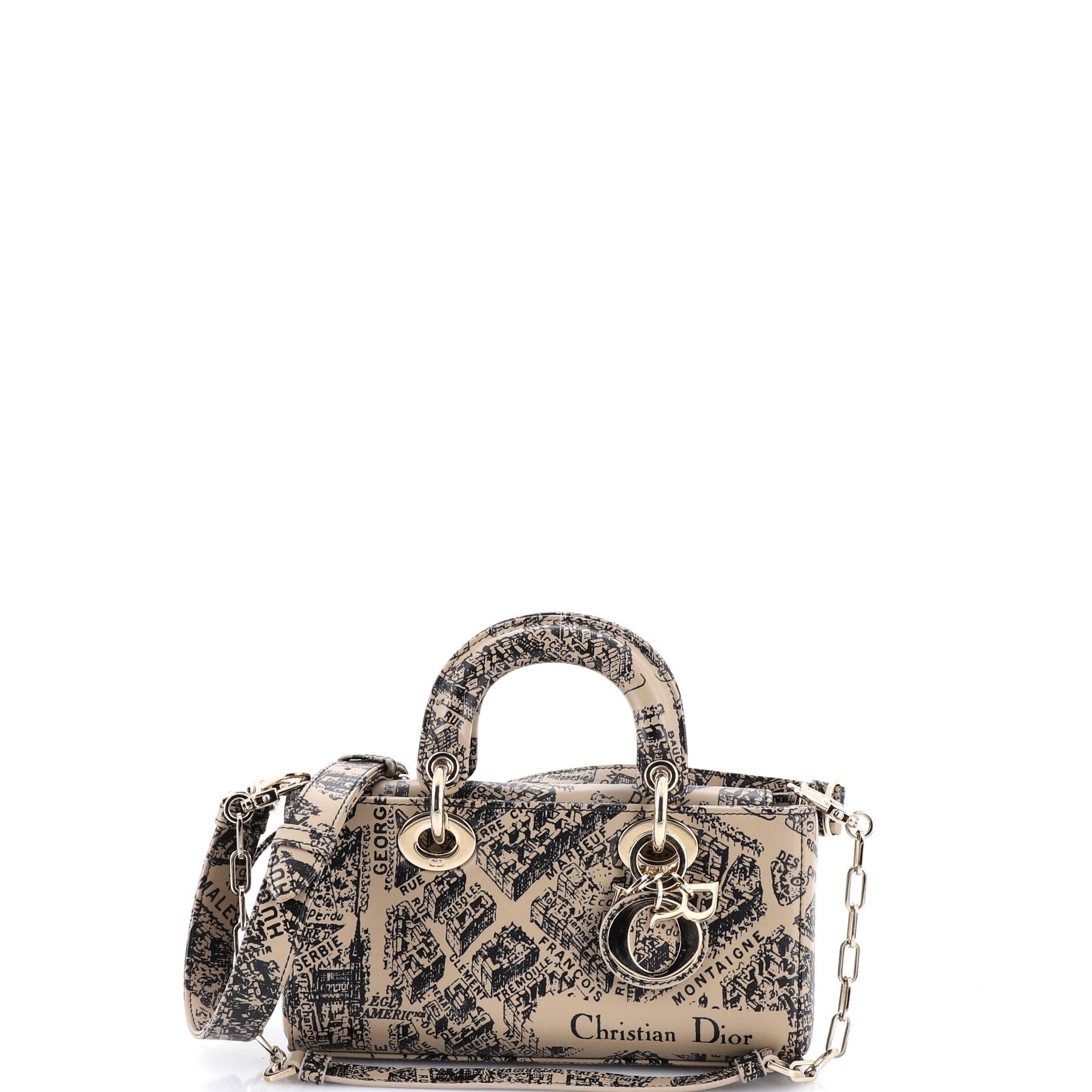 Dior Lady D-Joy Bag Printed Leather Small