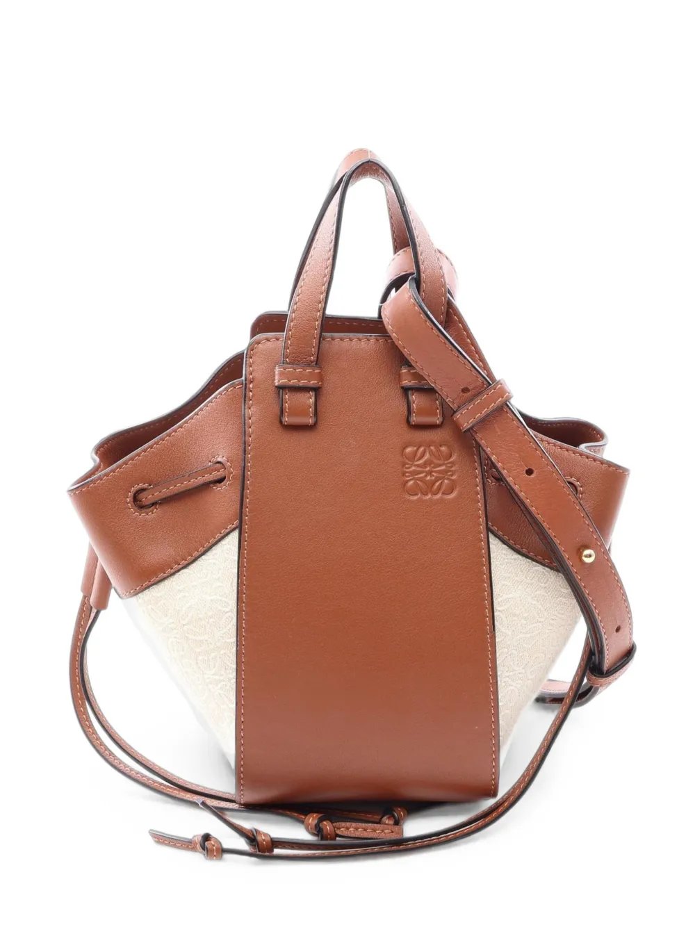 2010s mini Hammock drawstring bucket bag
