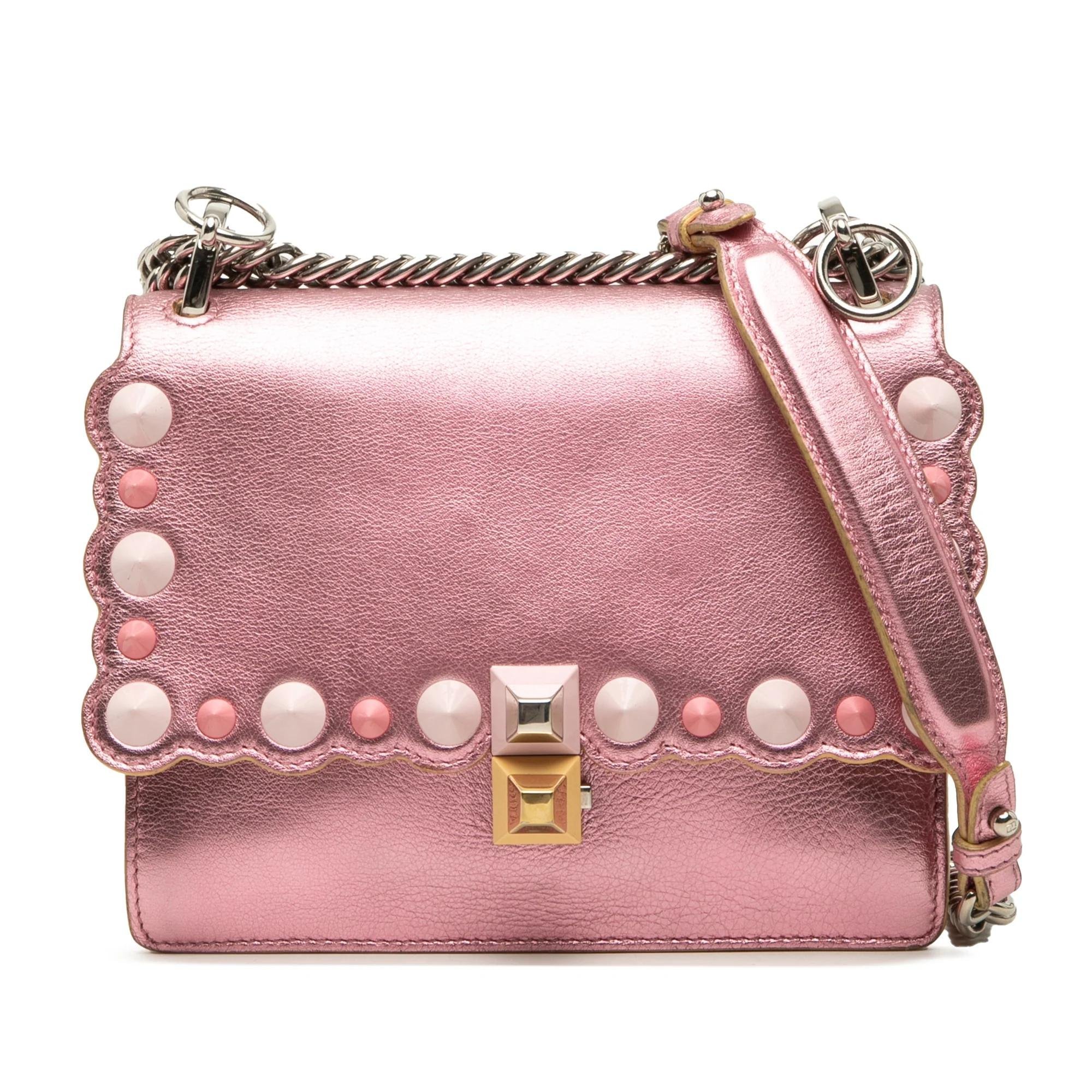 Kan I leather crossbody bag