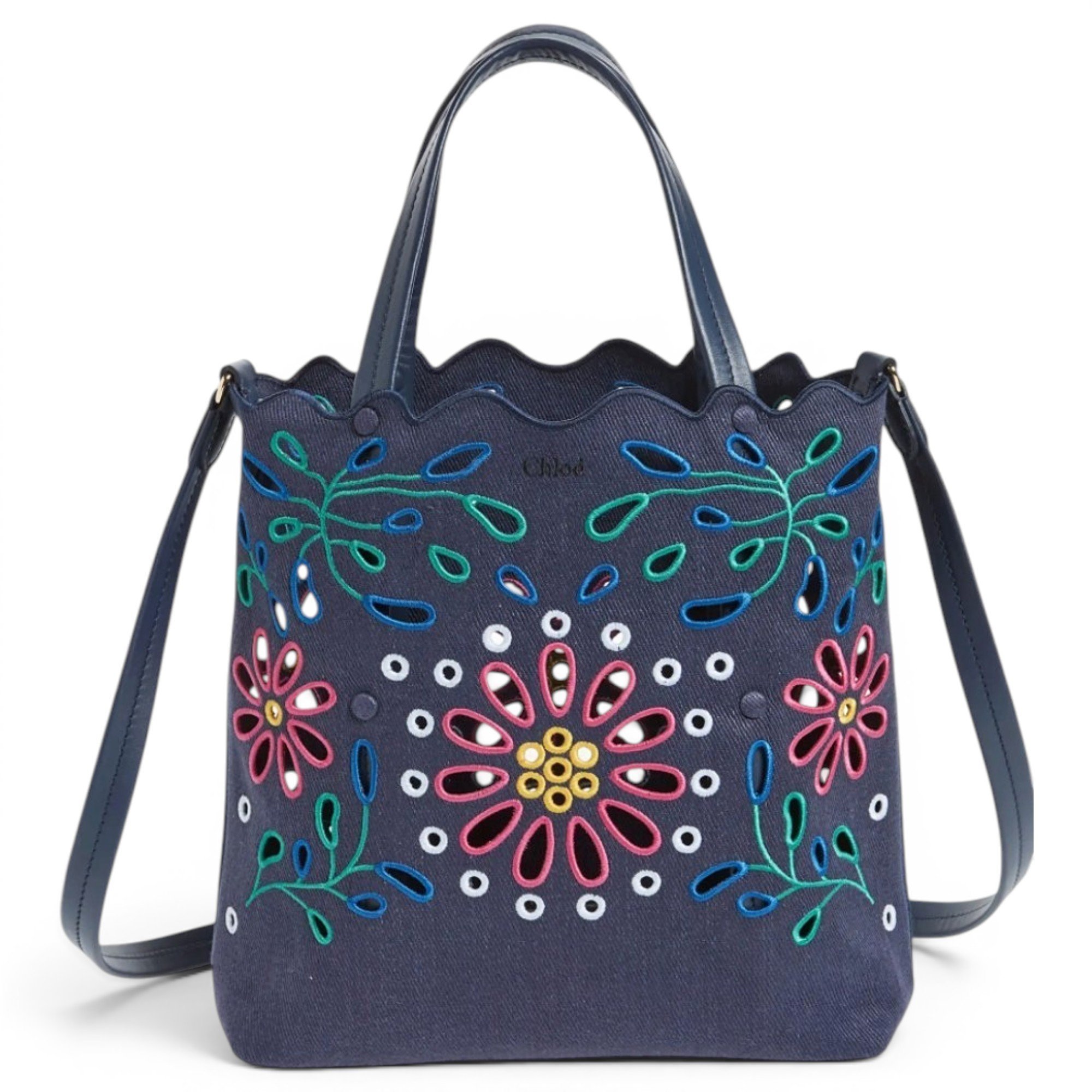 Chloe Linen crossbody bag