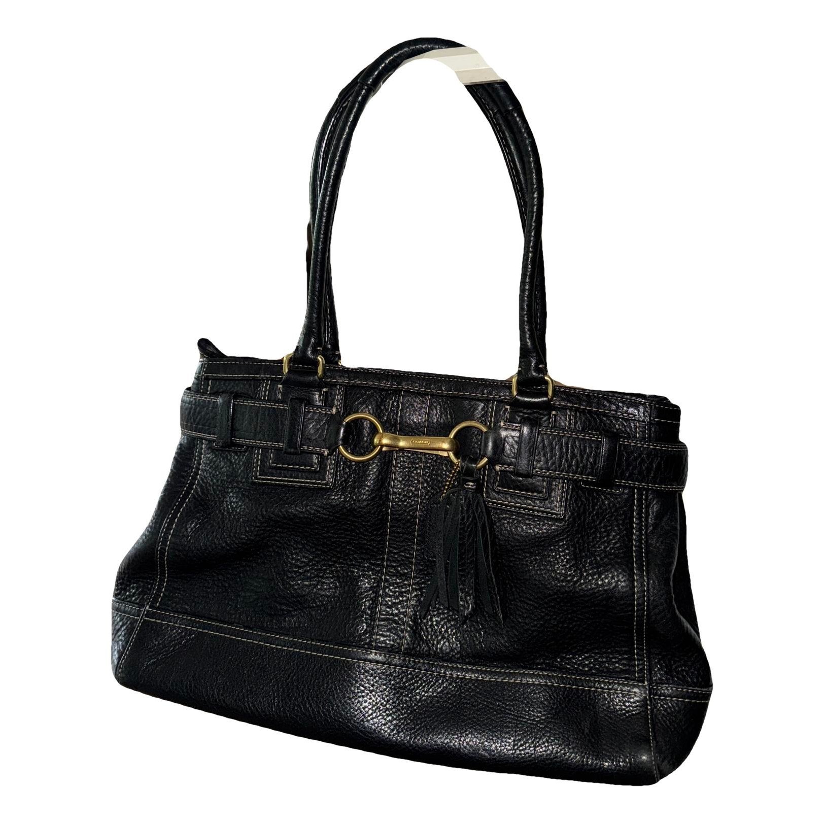 Hamilton Hobo leather handbag
