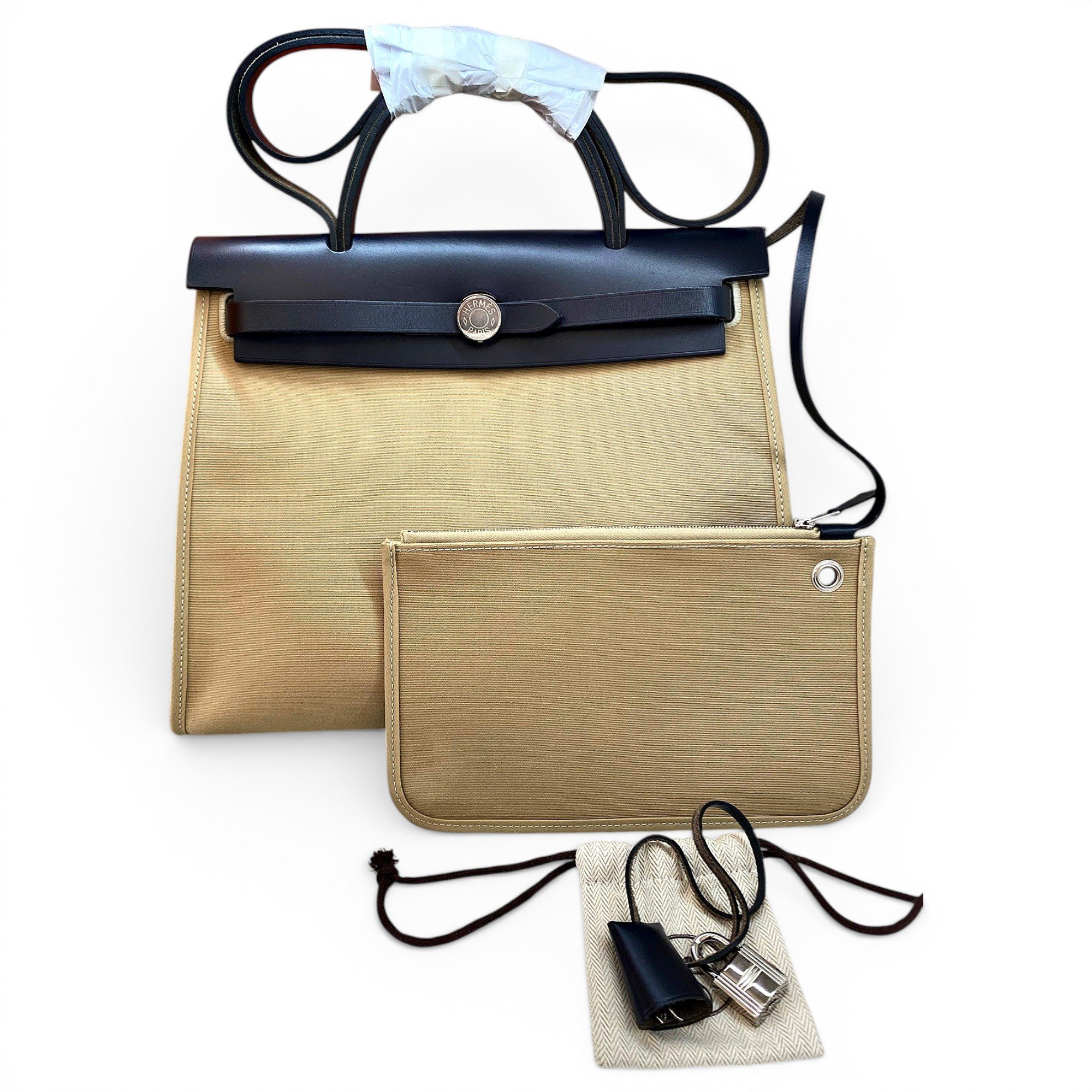 Herbag leather handbag