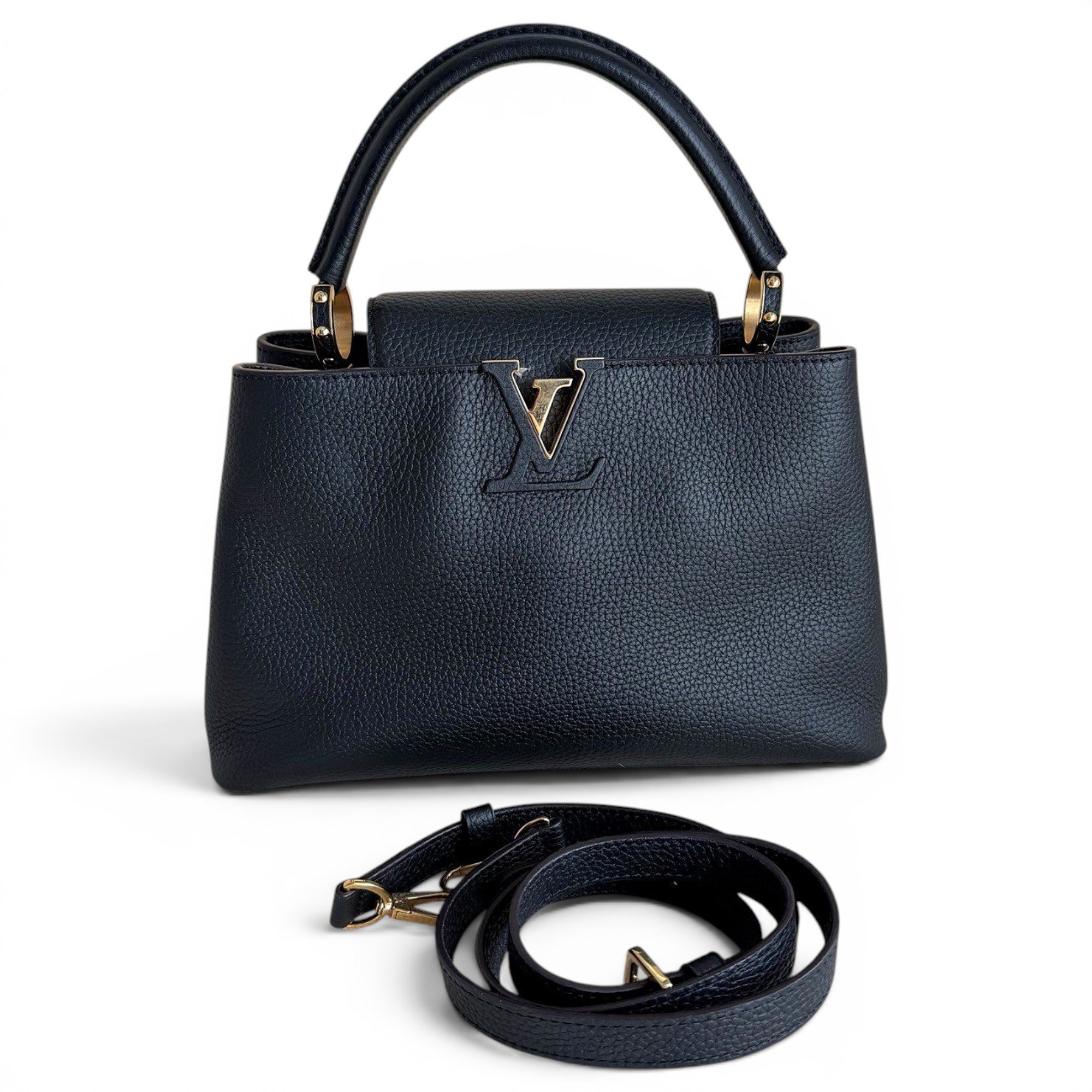 Capucines leather handbag