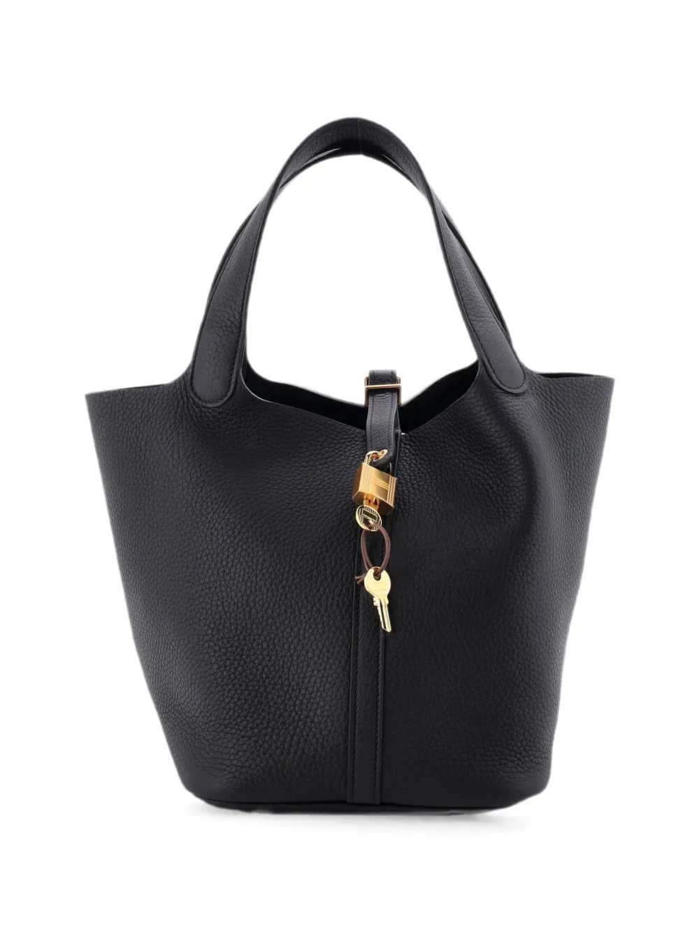 Hermes Picotin Lock Bag Clemence MM bucket bag