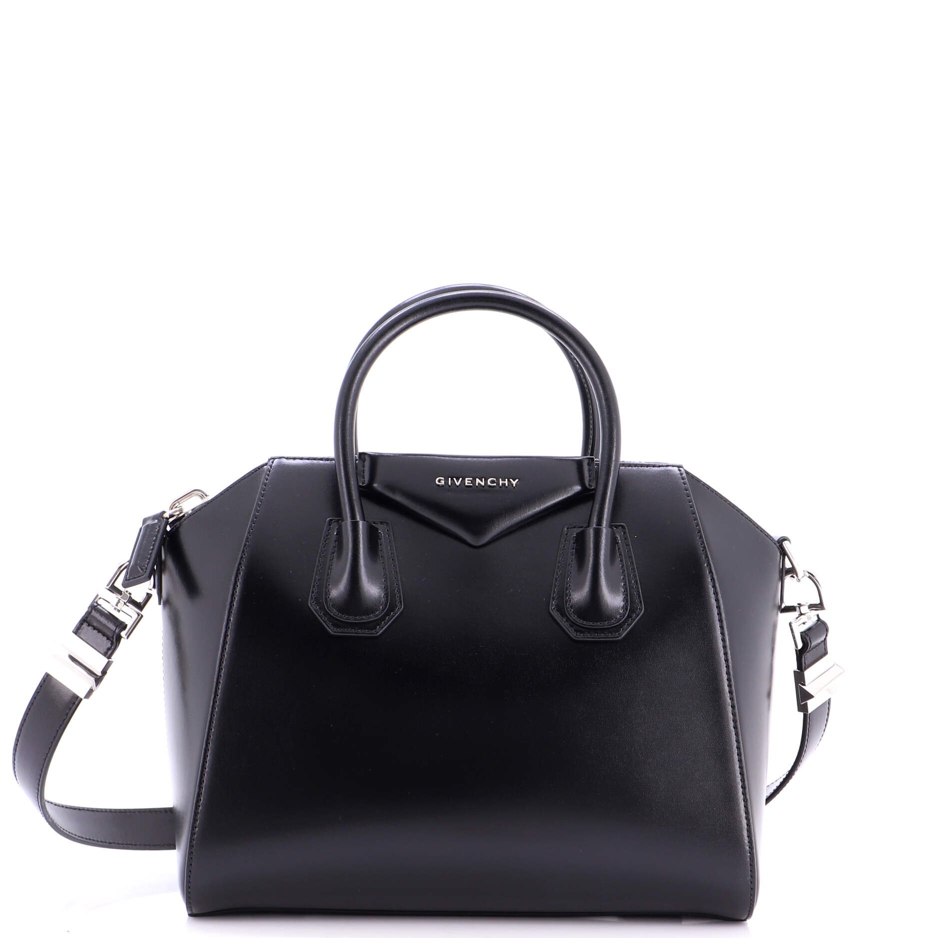 Antigona Bag Glazed Leather Small