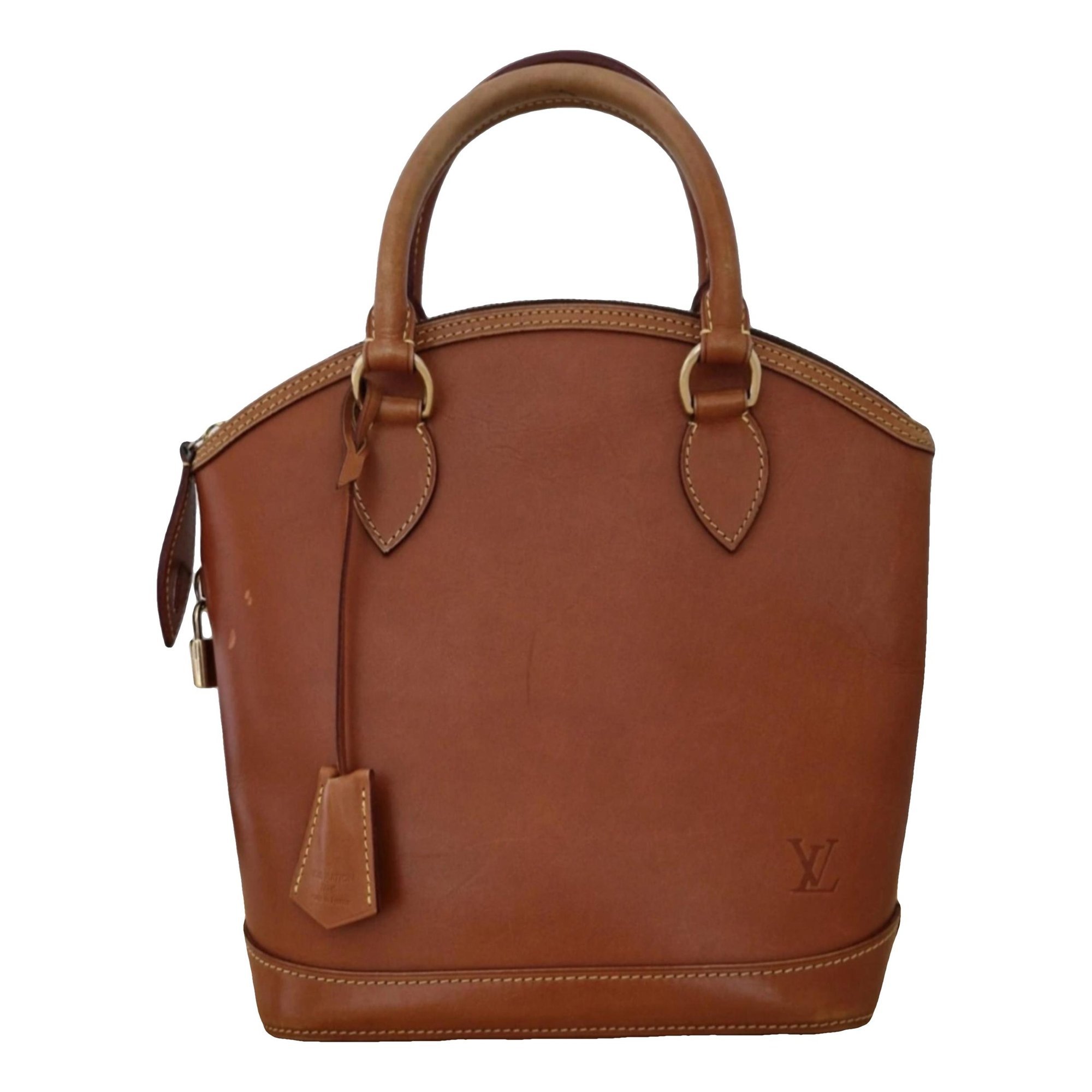 Lockit leather handbag