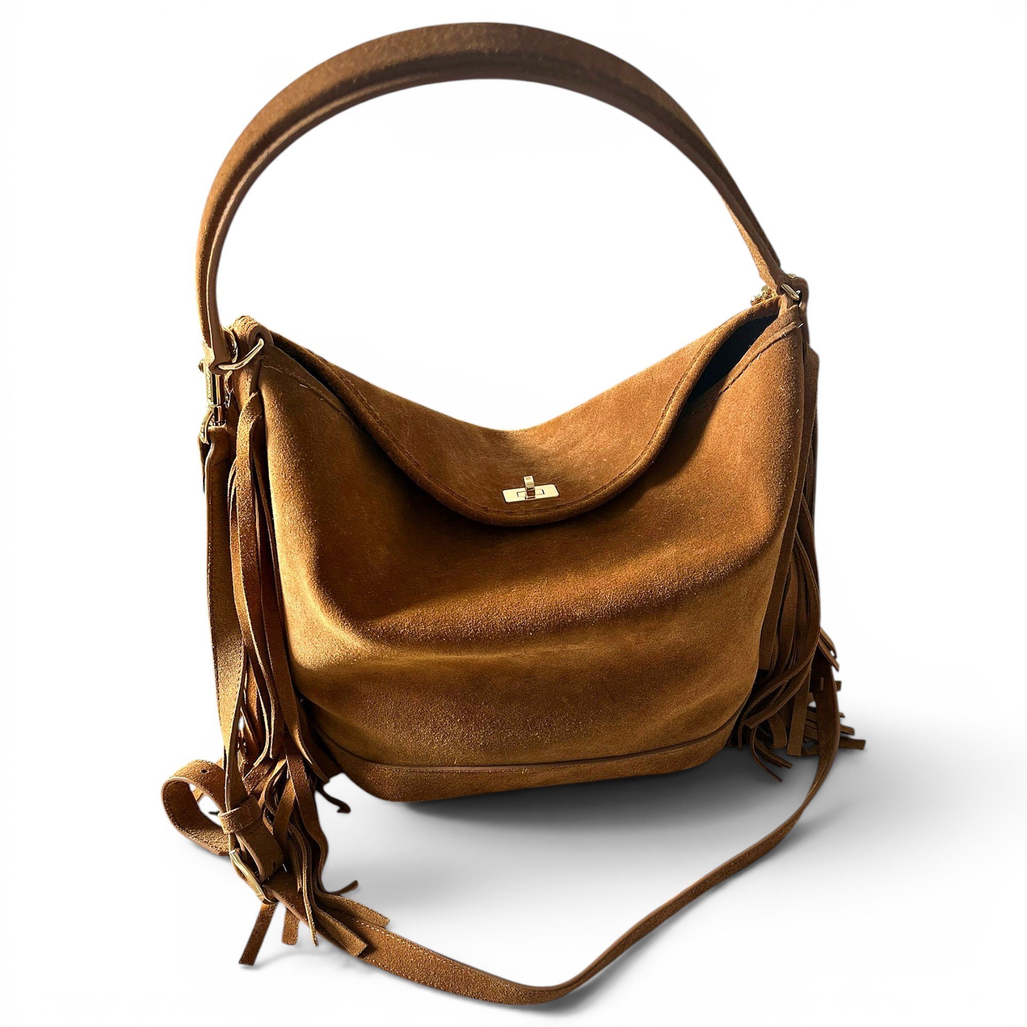 Leather tote