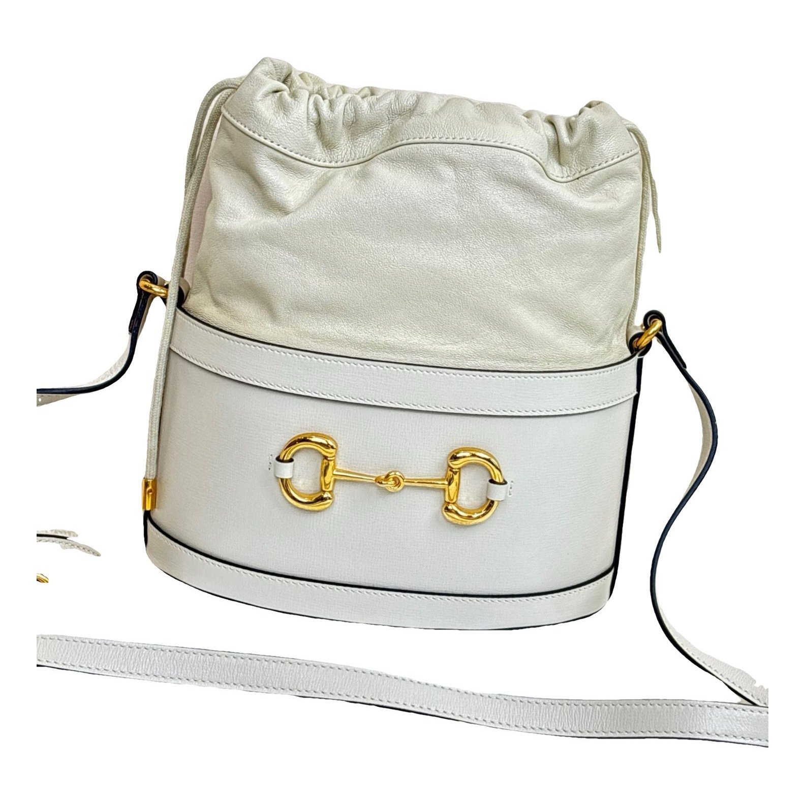 Horsebit 1955 Bucket leather handbag