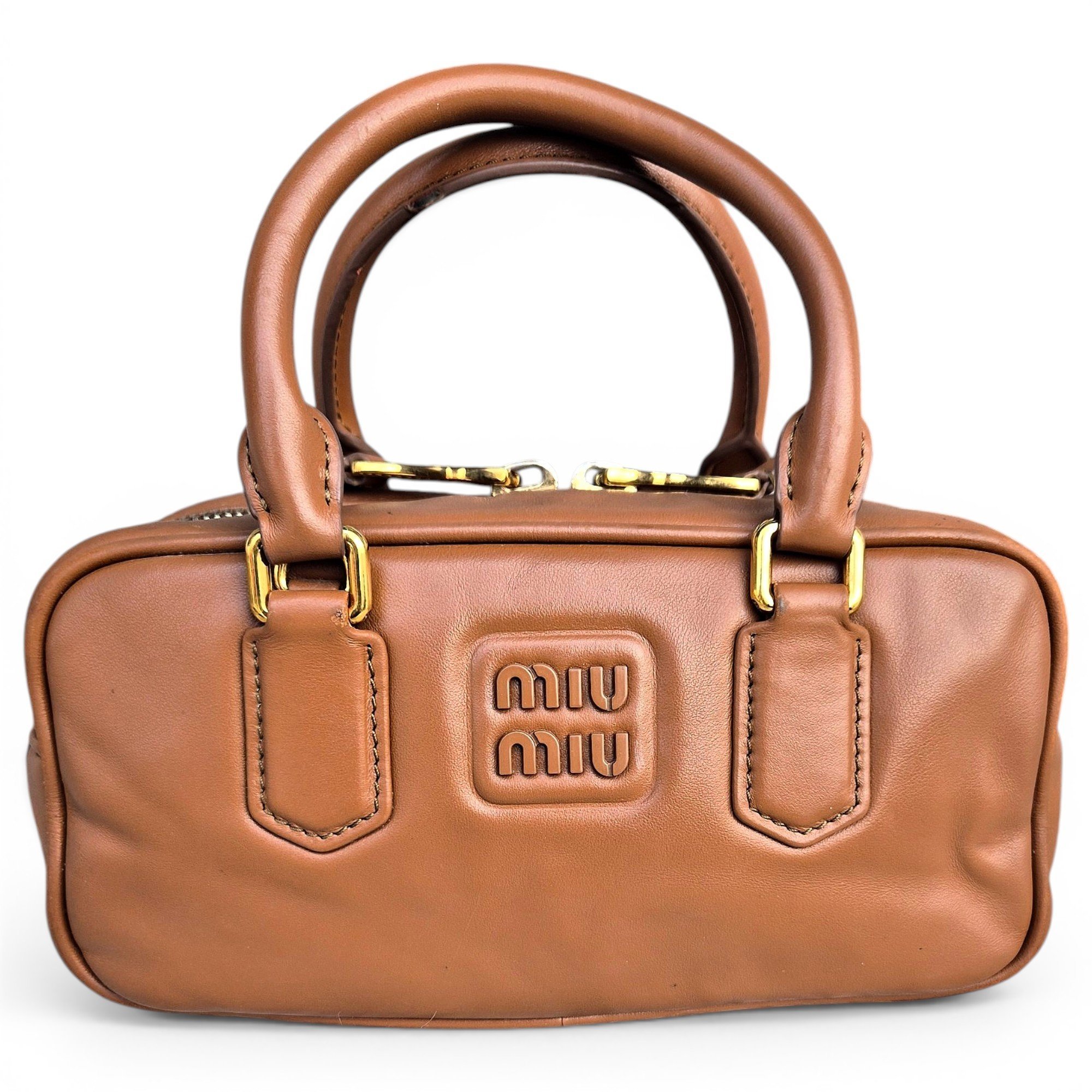 Arcadie leather handbag