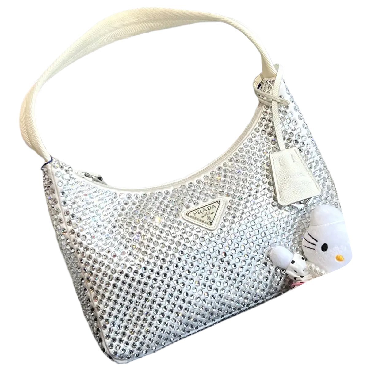 Re-Edition 2000 silk handbag