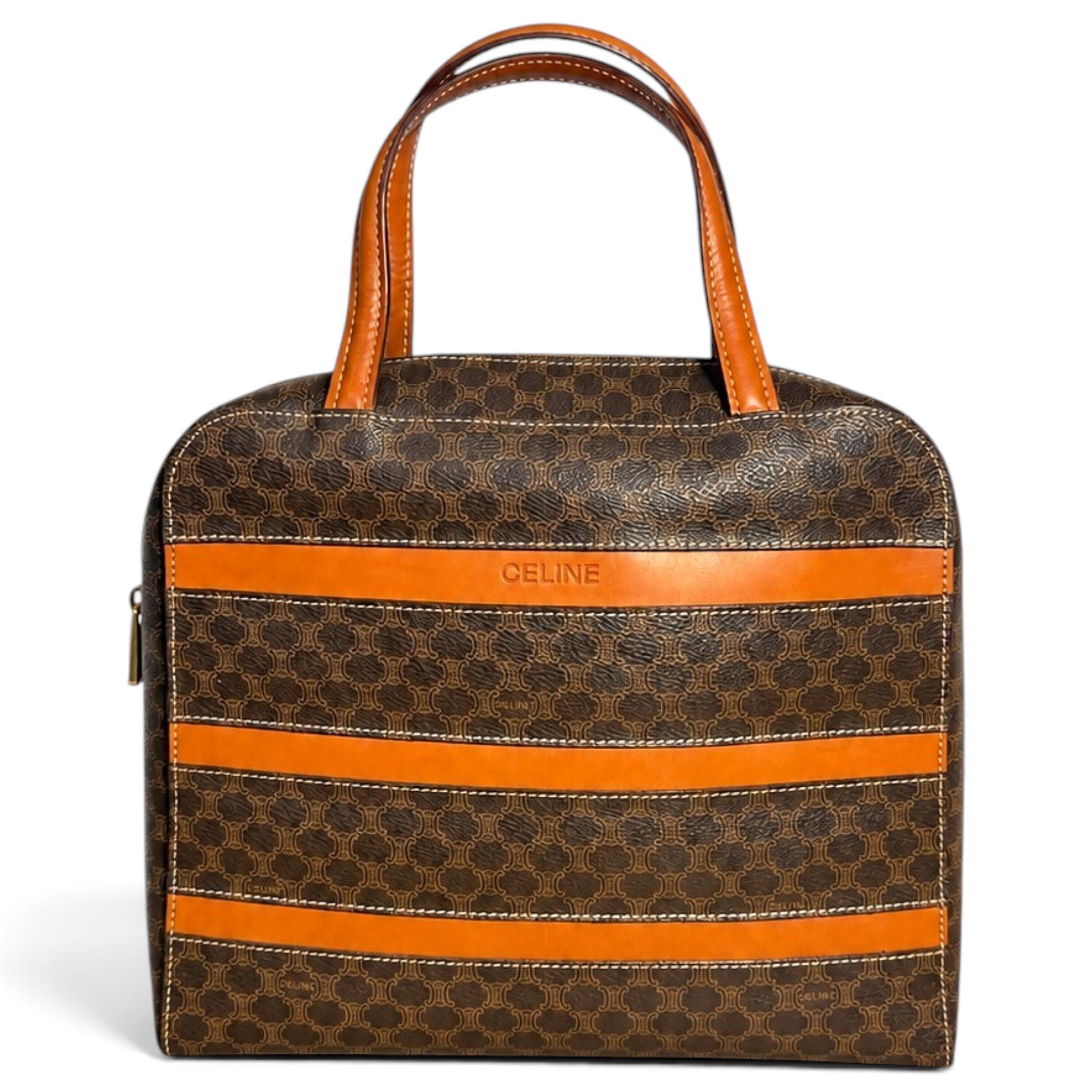 Leather satchel
