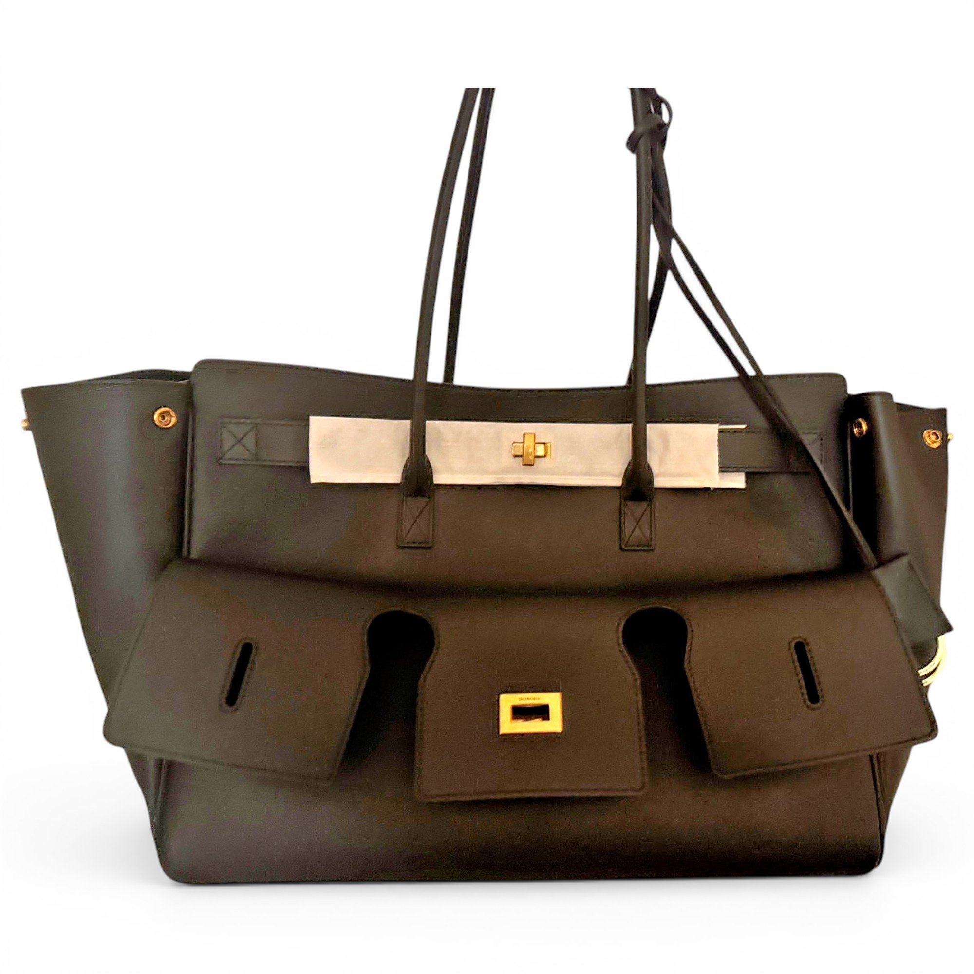 Carry All Bel Air leather handbag