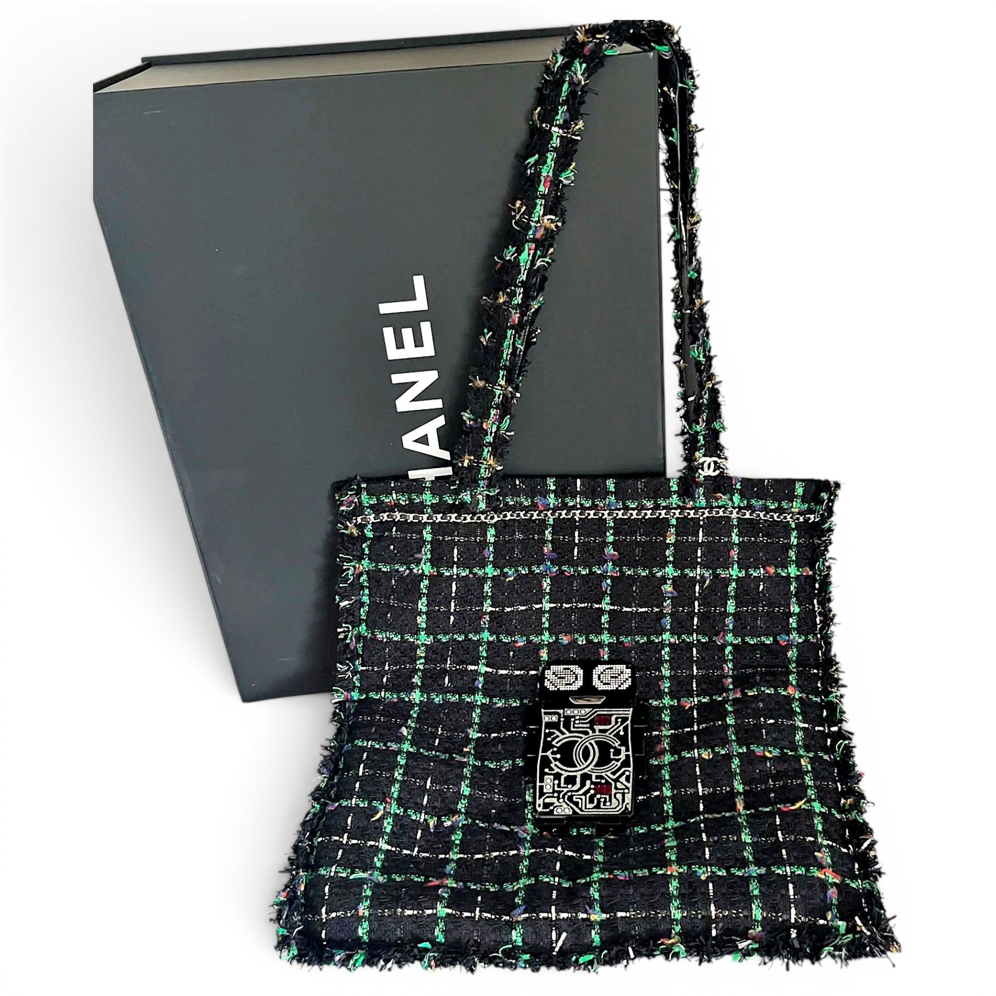 Tweed handbag