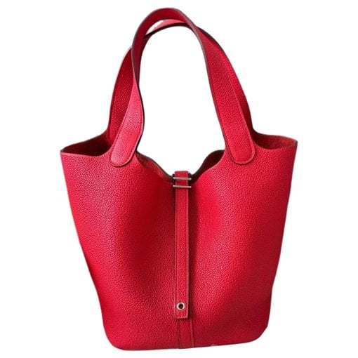 Picotin leather handbag
