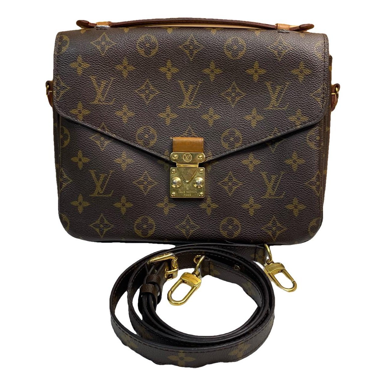 Metis leather handbag