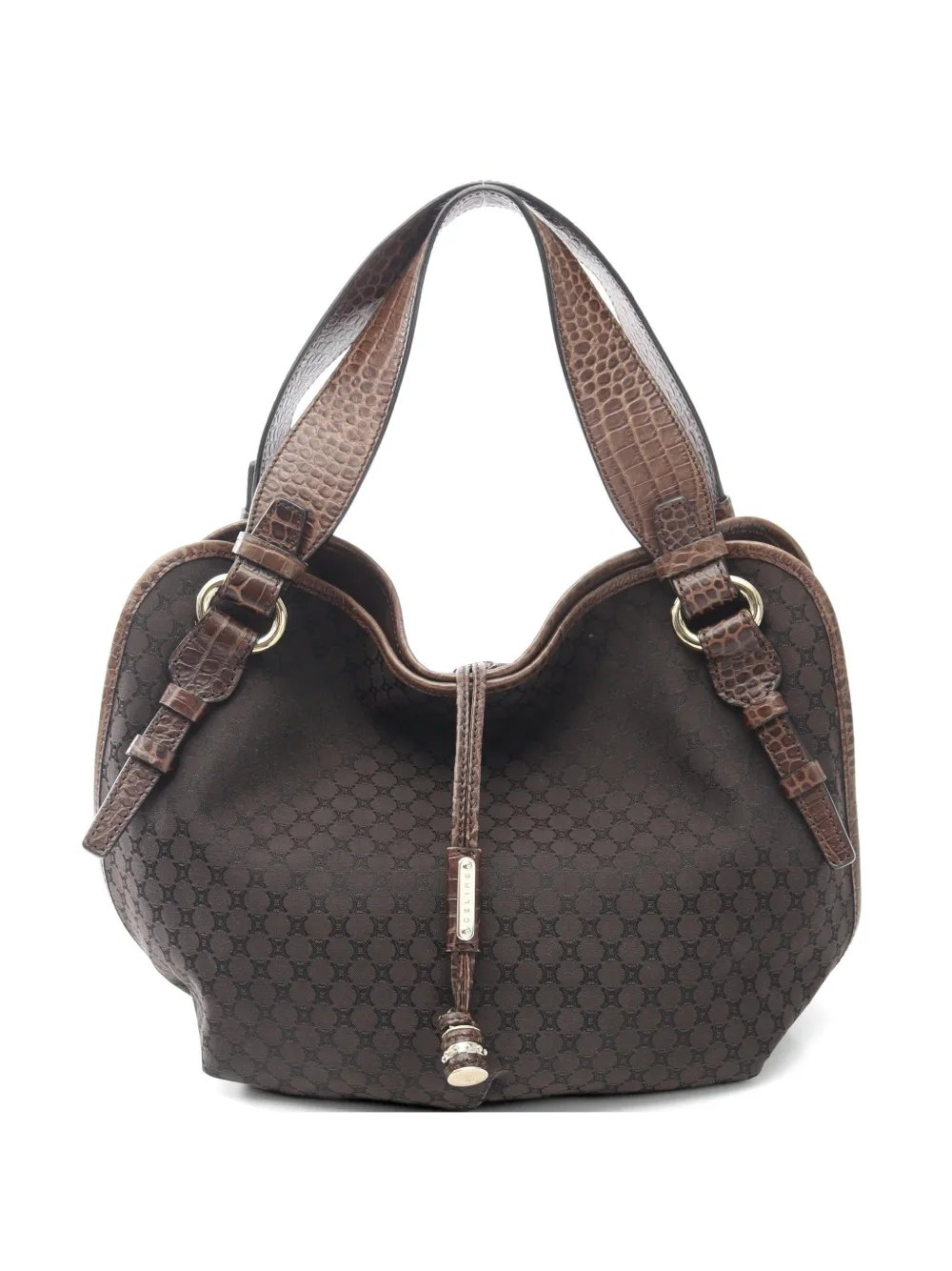 2000s Macadam croc-embossed handbag