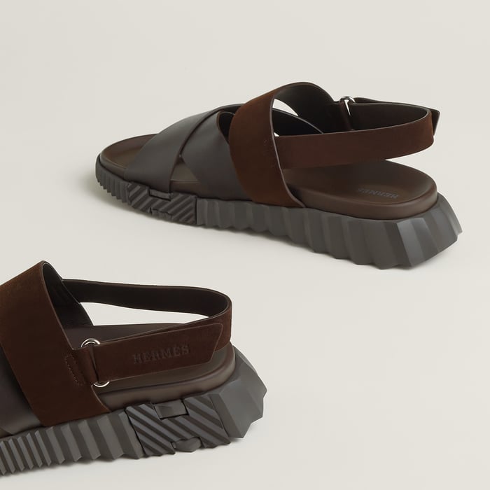 Marron Ébène Electric Sandal