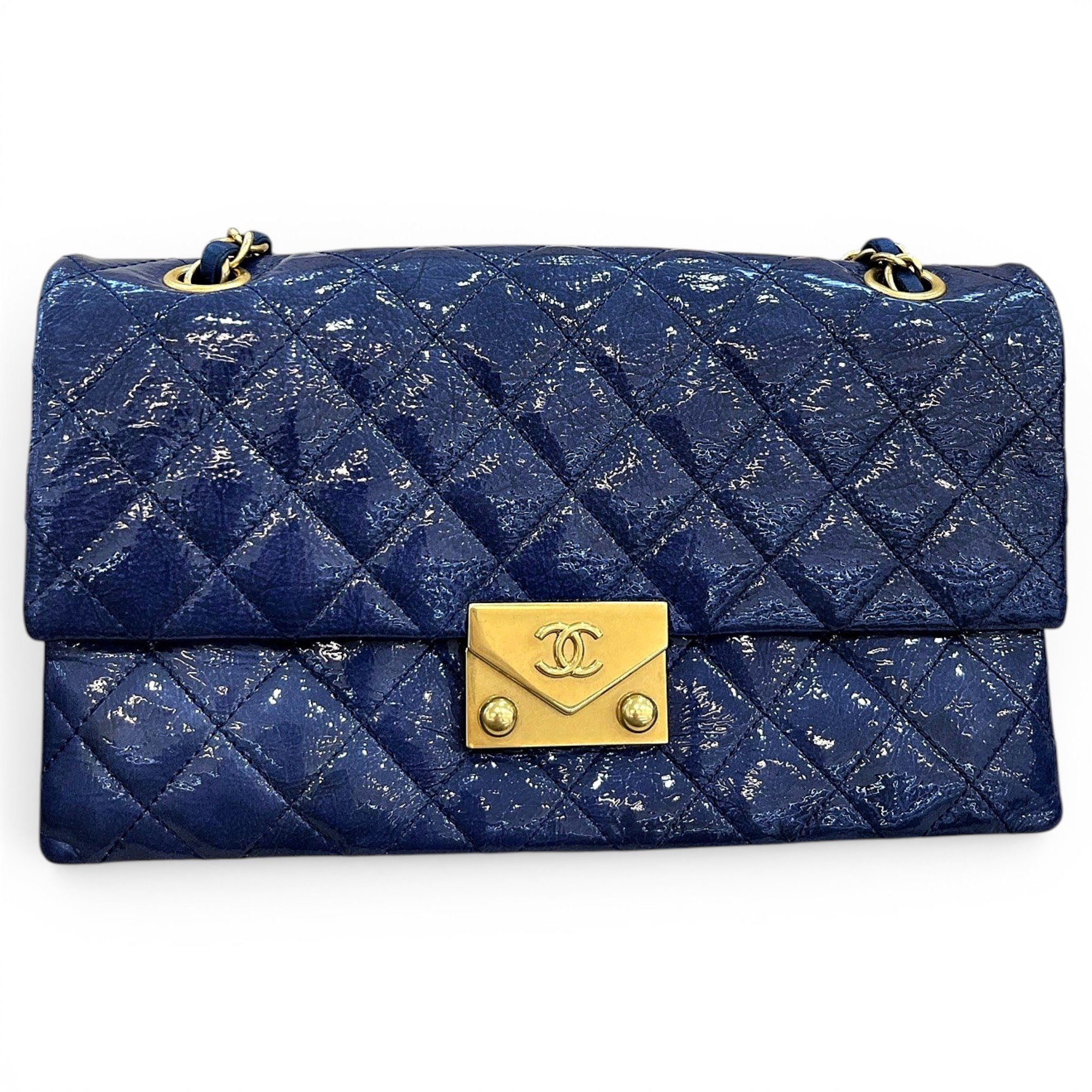 Timeless/Classique patent leather handbag