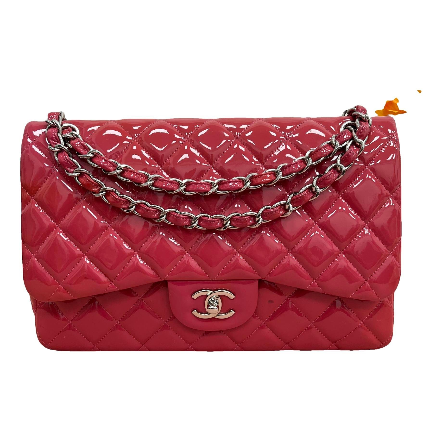 Timeless/Classique patent leather handbag