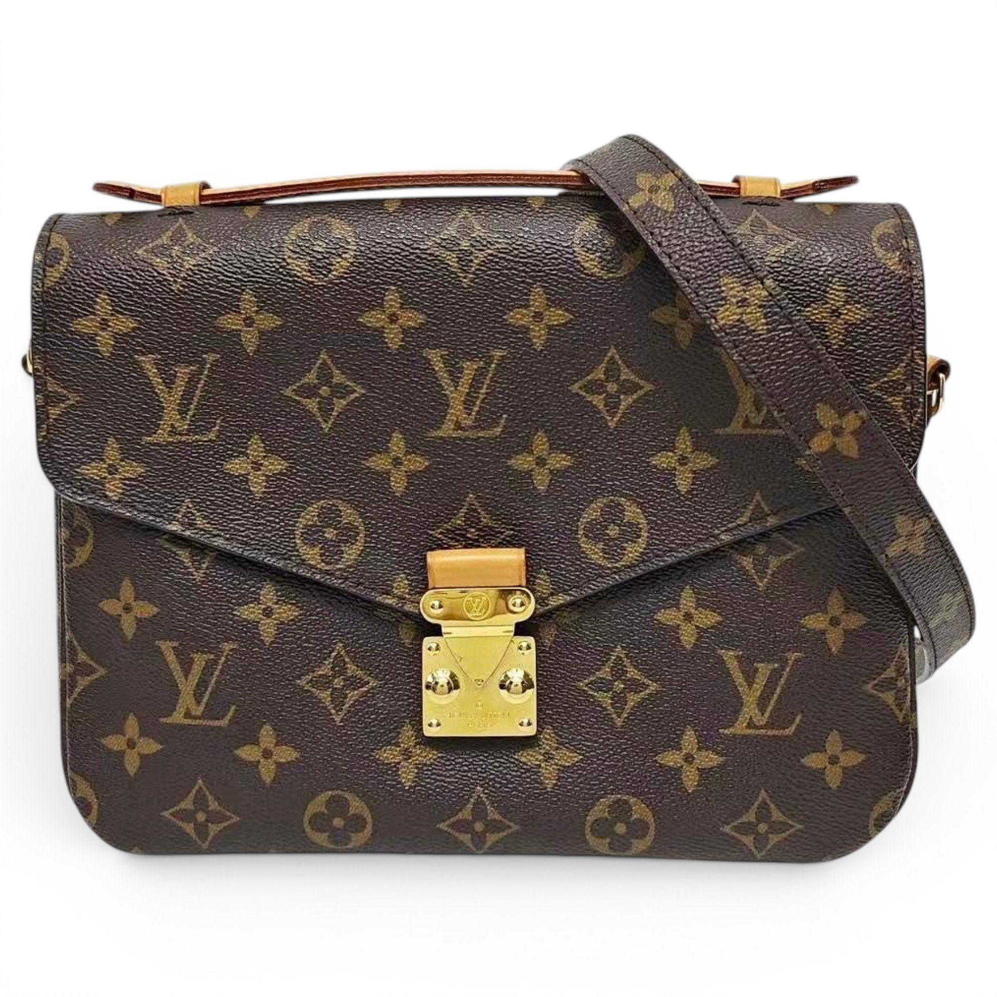 Metis leather handbag
