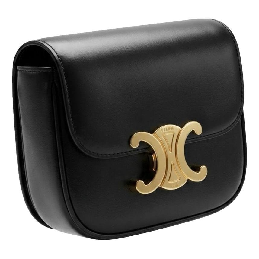 Triomphe leather handbag
