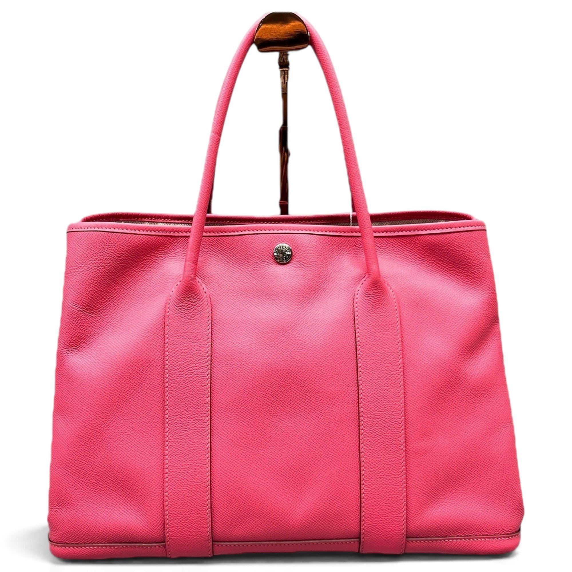 Garden Party leather handbag
