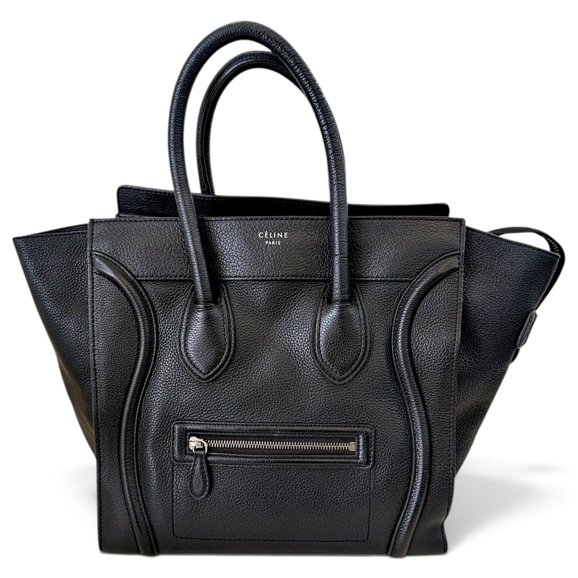 Luggage leather handbag