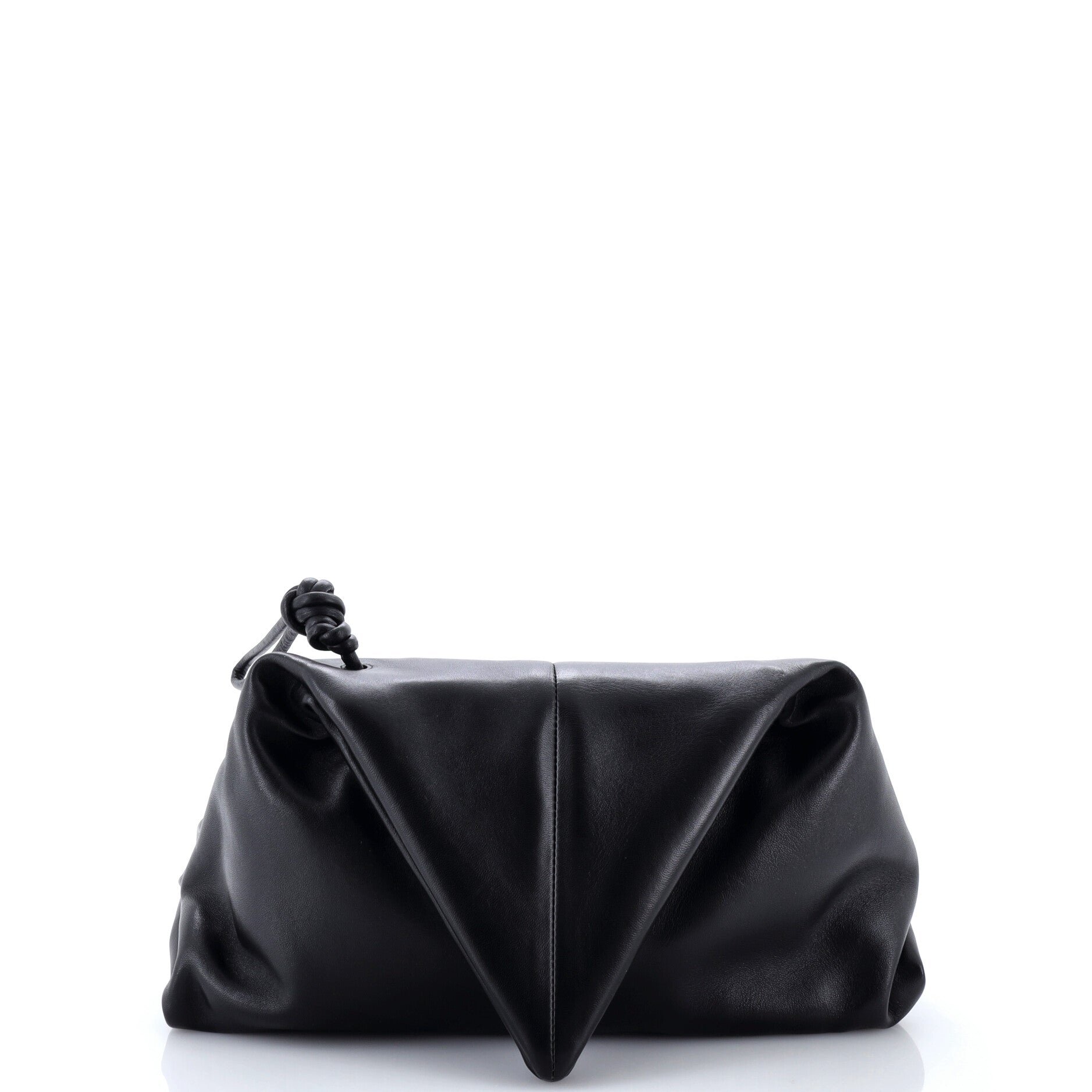 BV Trine Fold Clutch Leather