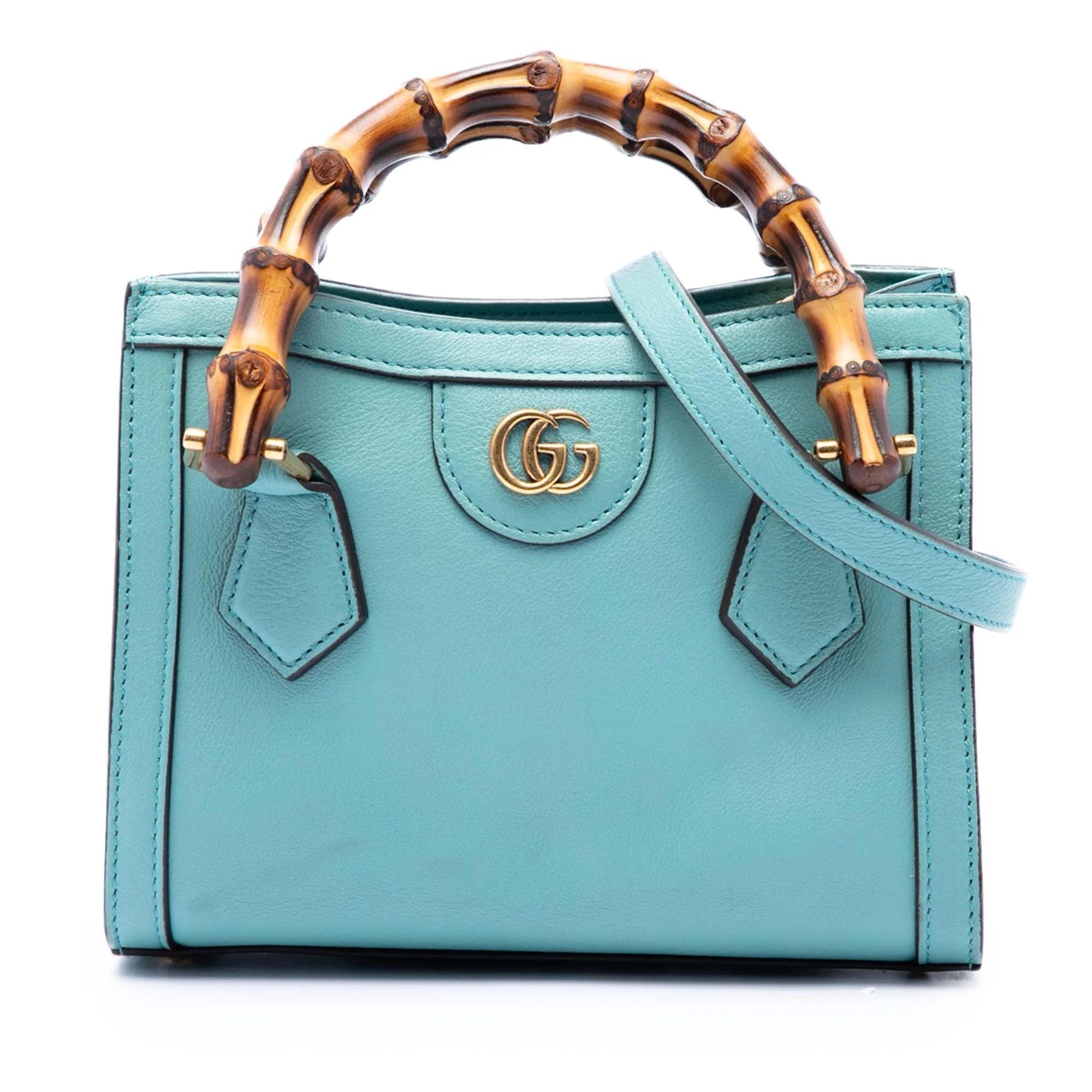Bamboo pony-style calfskin handbag