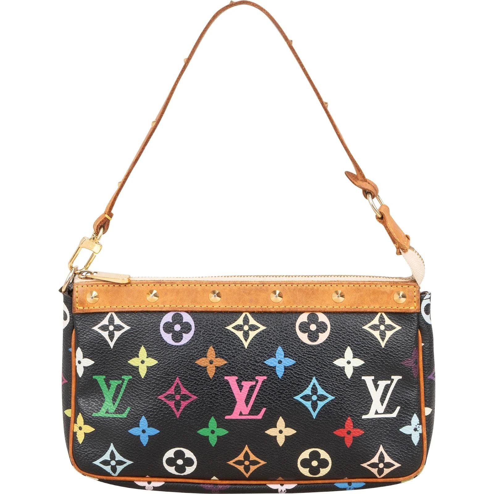 Pochette Accessoire leather handbag