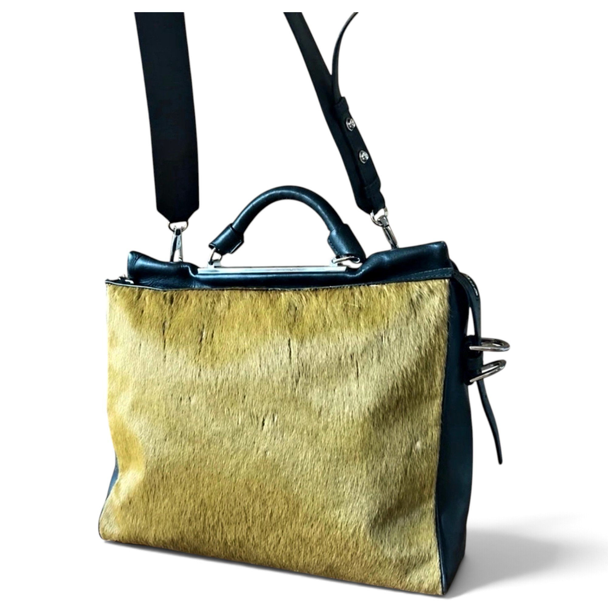 Pashli leather satchel