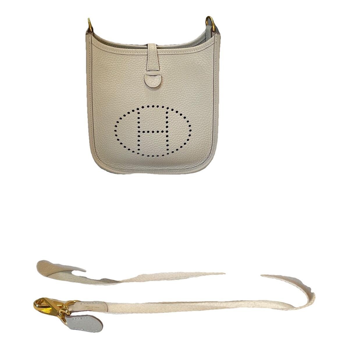 Mini Evelyne leather handbag
