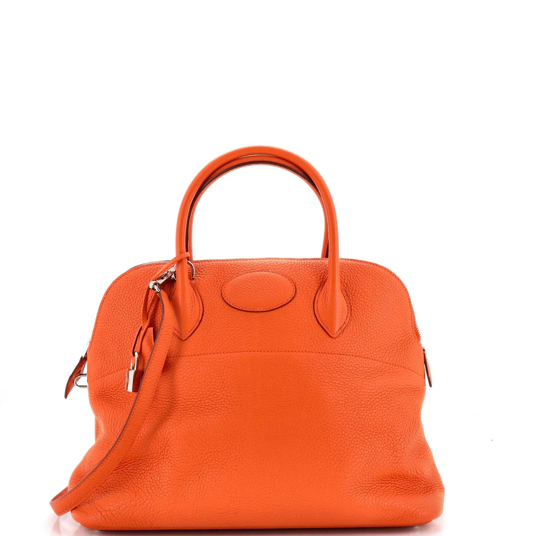 Leather satchel