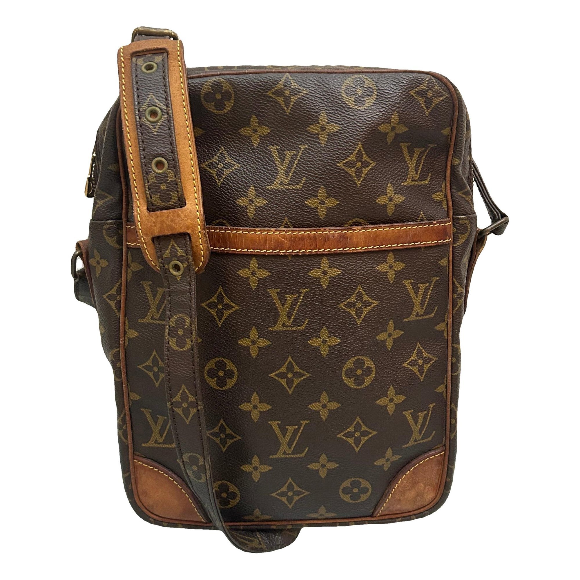 Danube leather crossbody bag