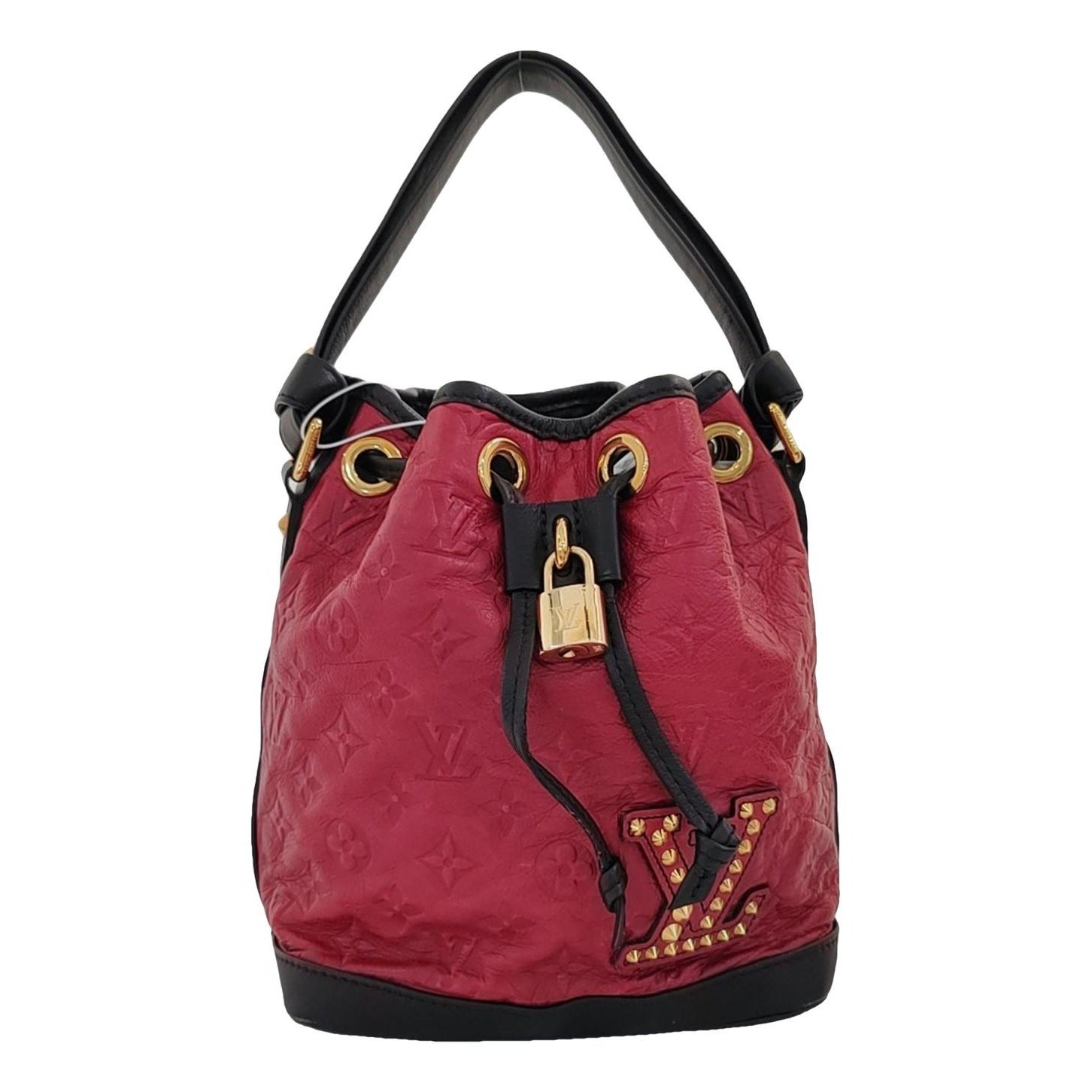 Nano Noé leather handbag