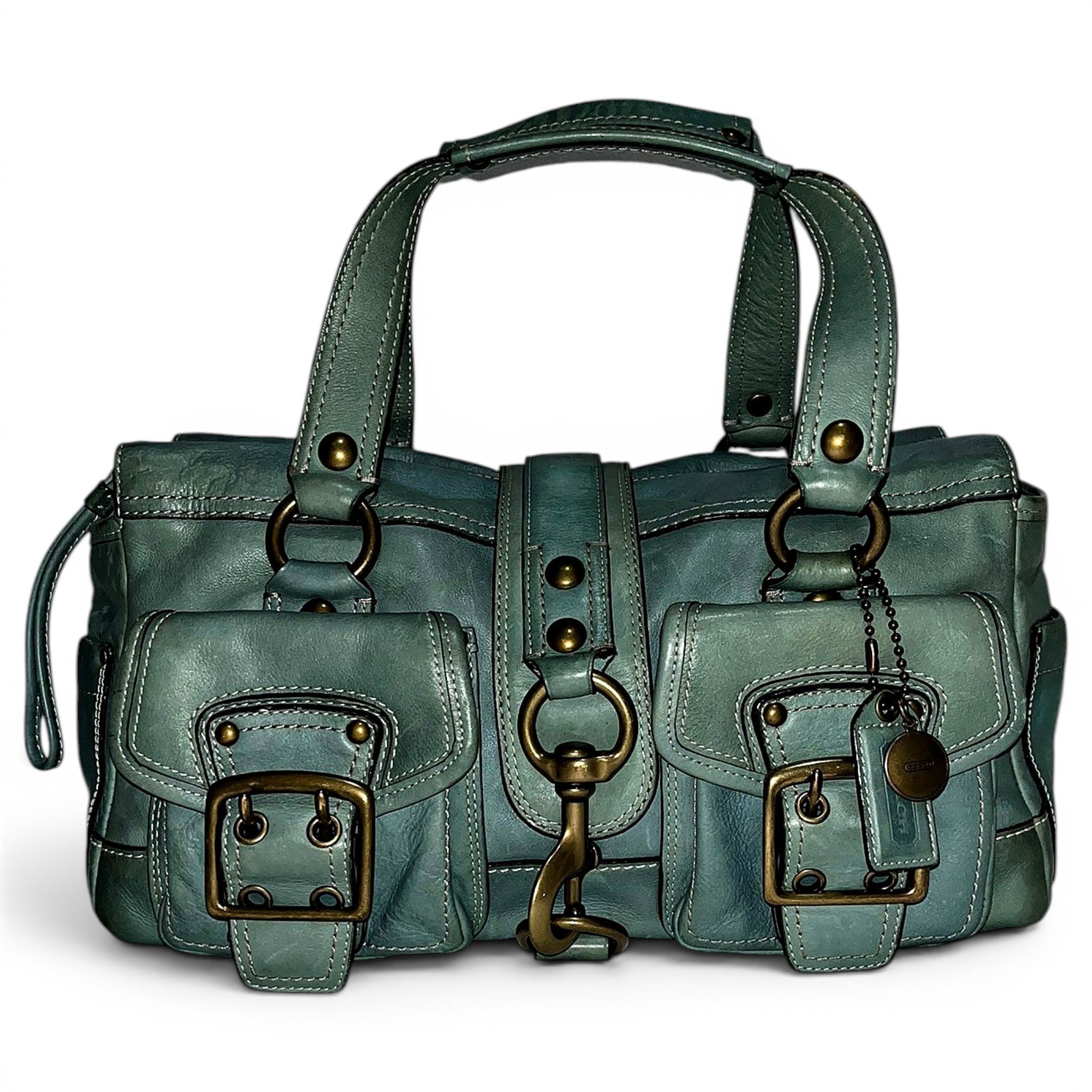 Leather handbag