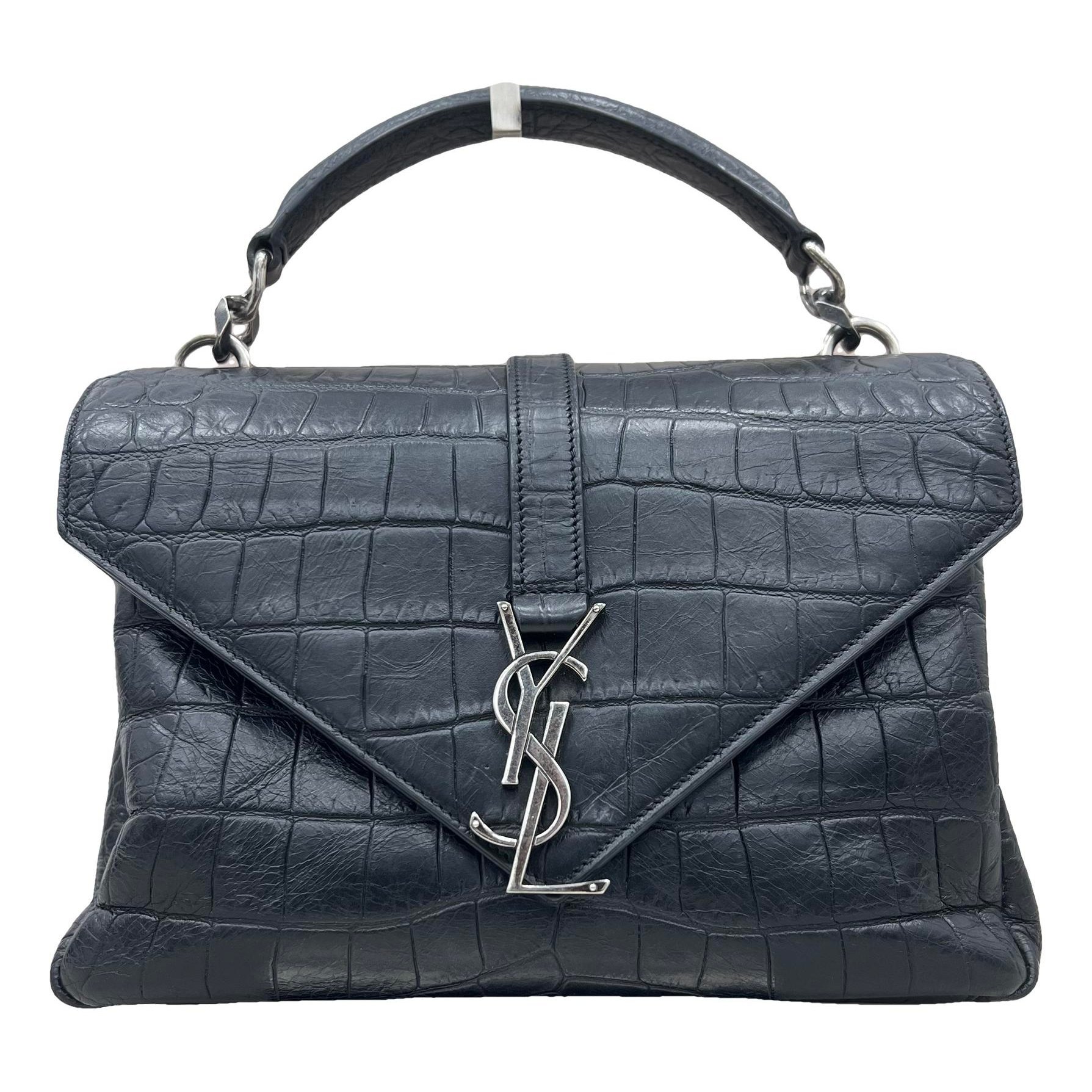 Collége monogramme leather handbag