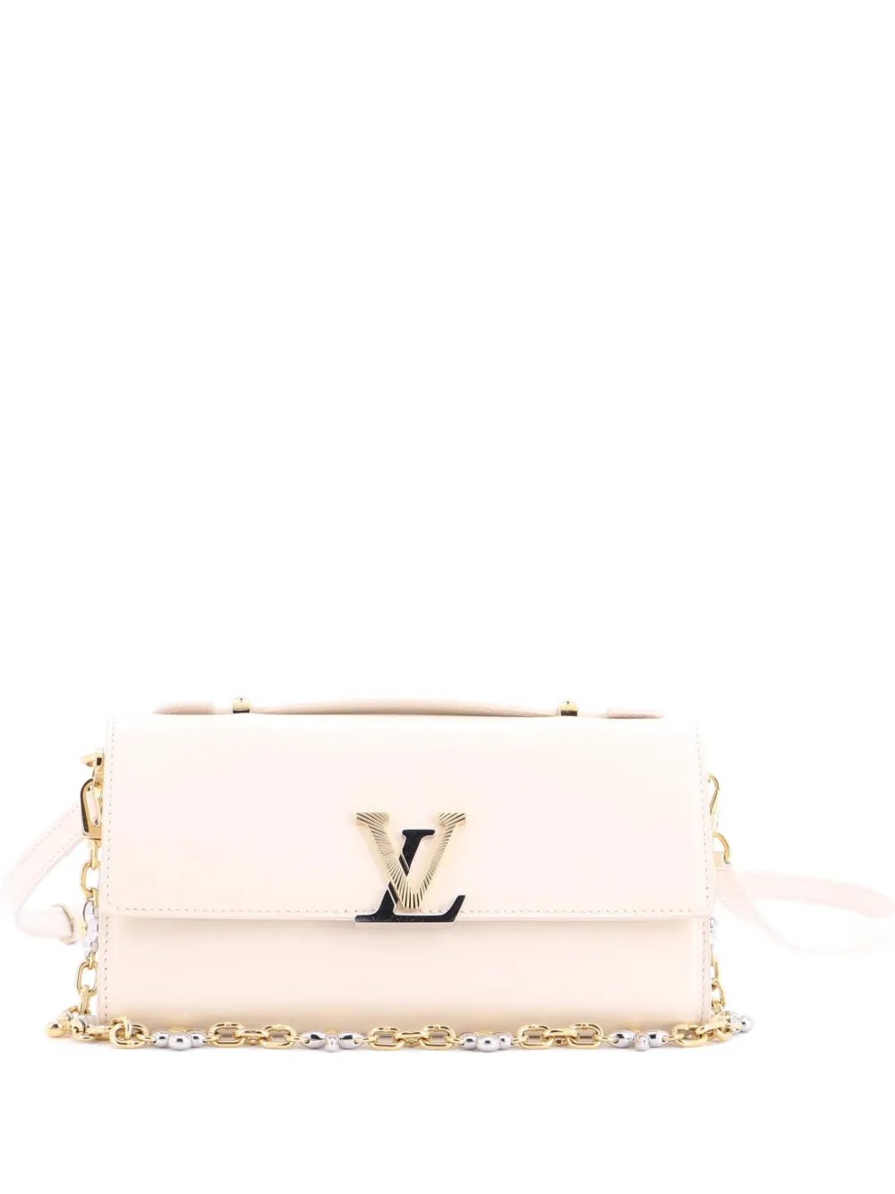Wallet on Chain Capucines Leather clutch bag