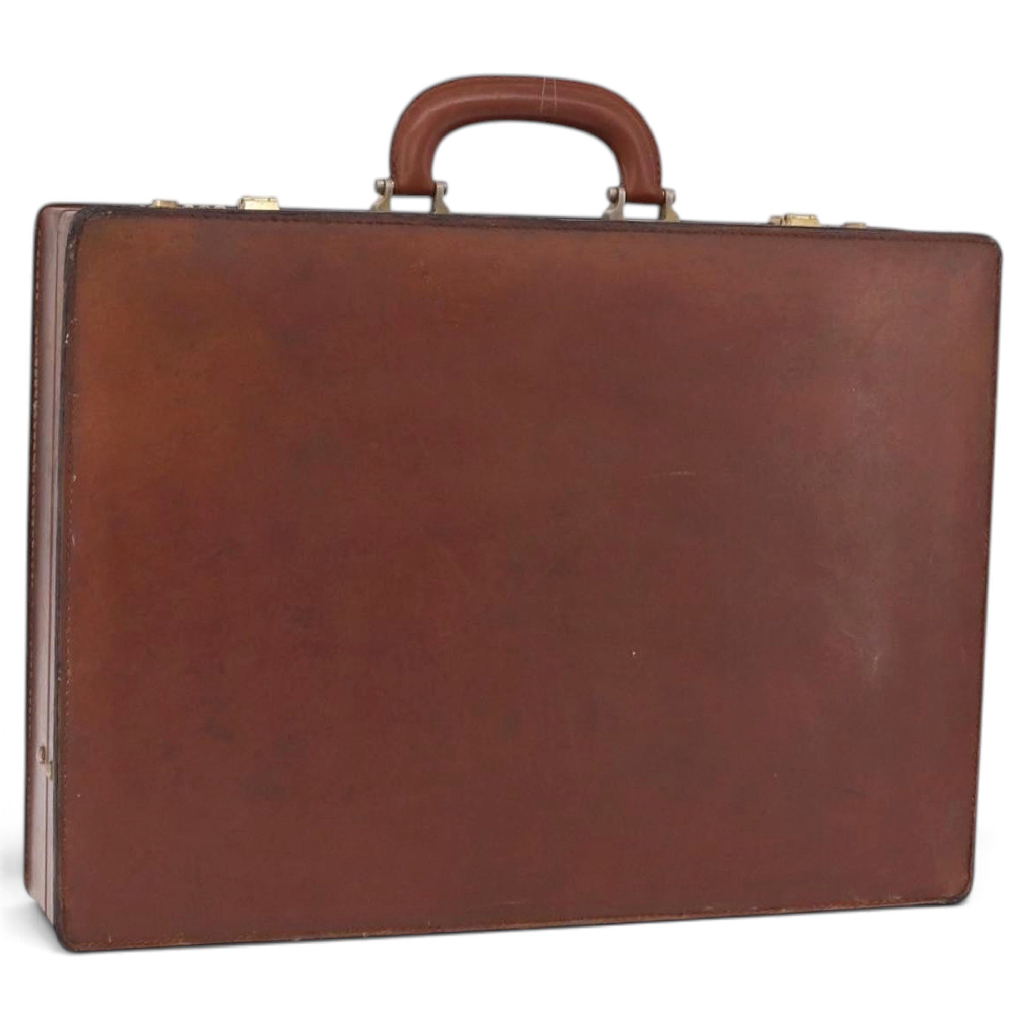 Anagram leather handbag