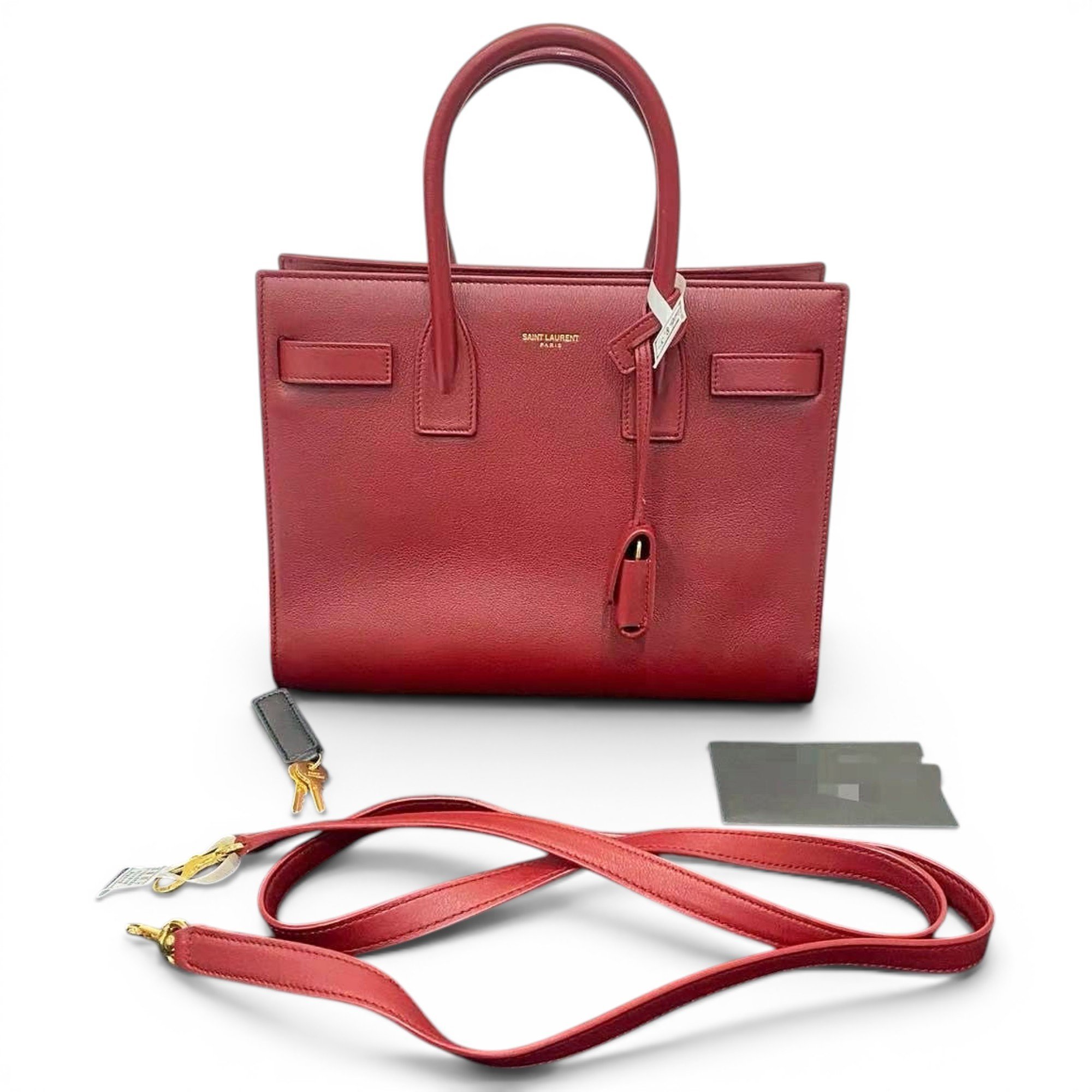 Sac de Jour leather tote
