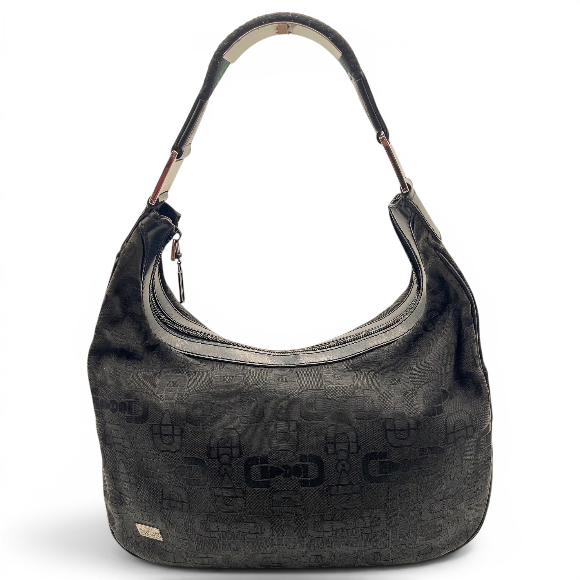 Hobo leather handbag
