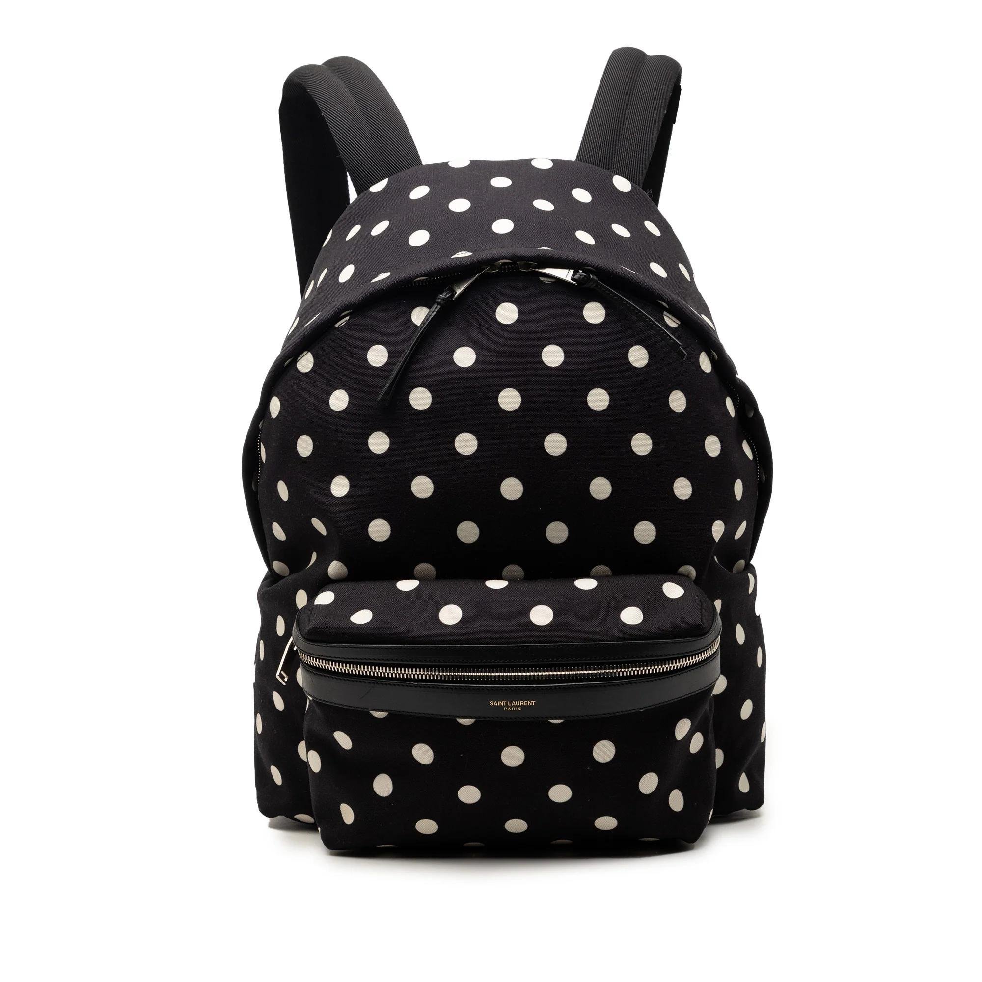 Leather backpack