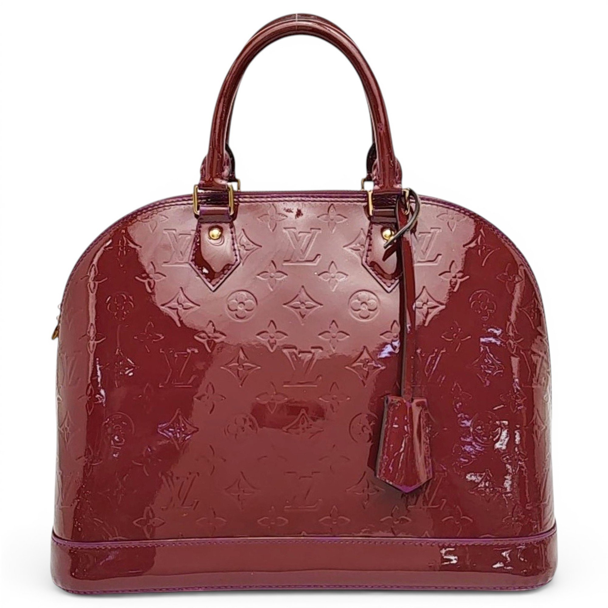 Alma patent leather handbag