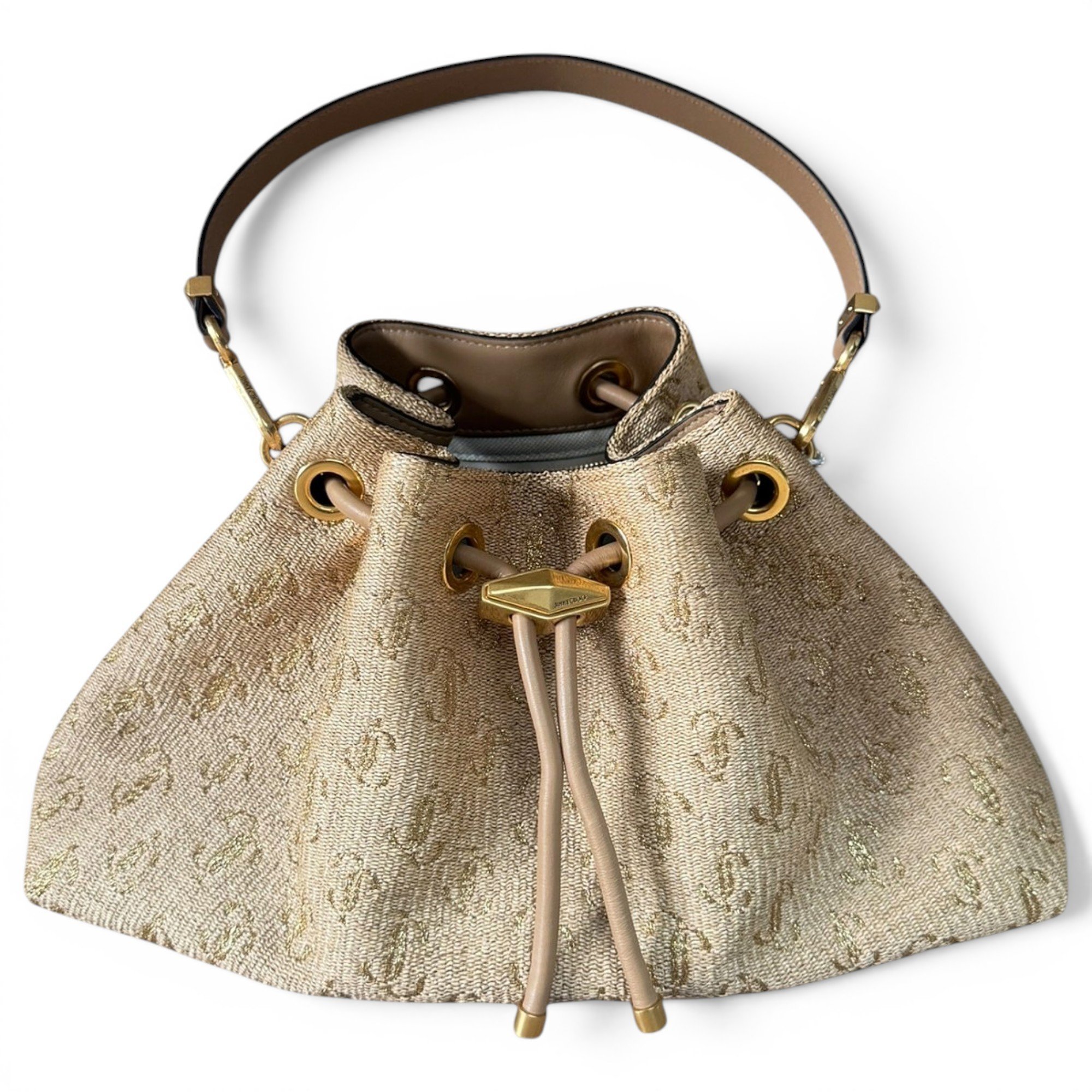Jimmy Choo Cinch cloth crossbody bag