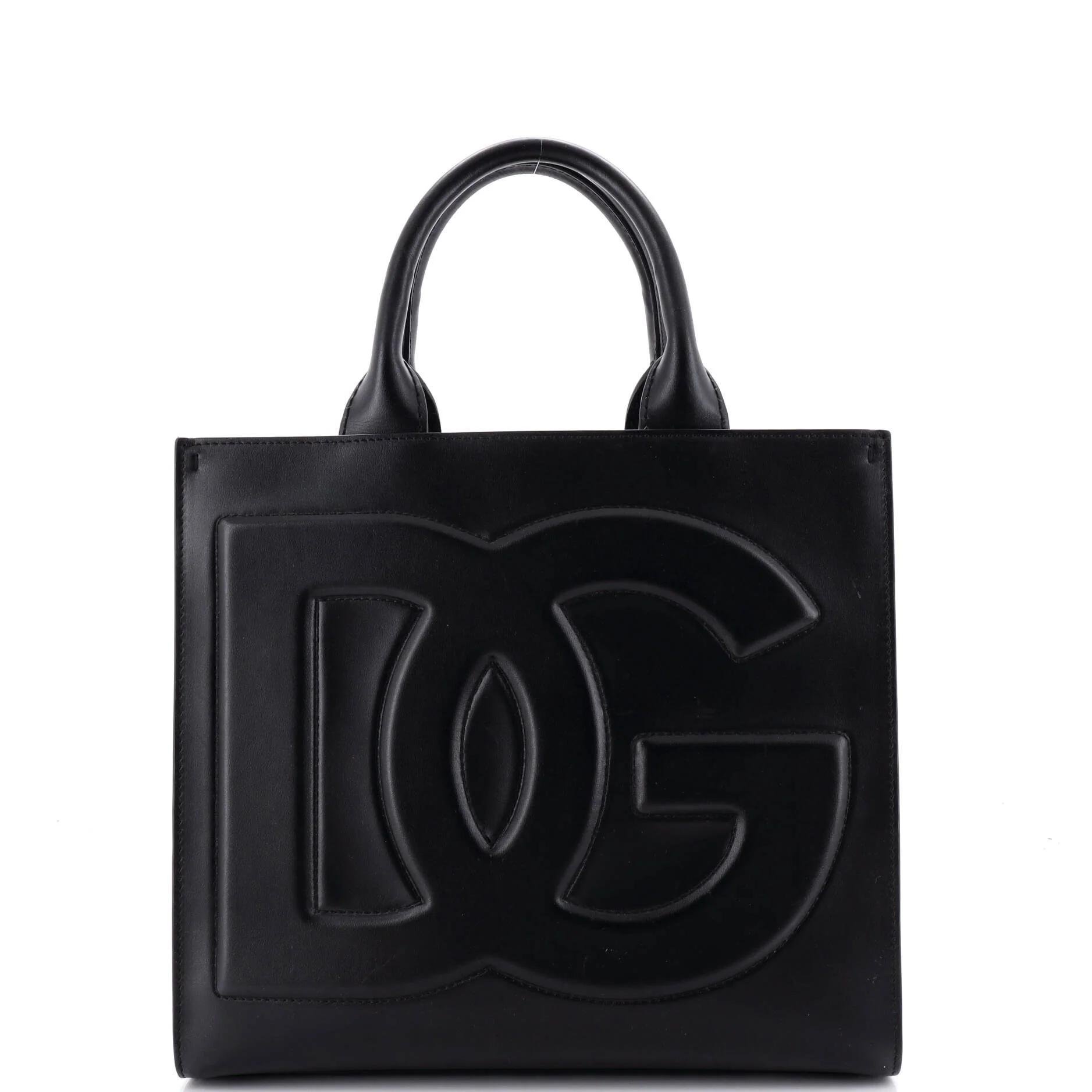 Leather tote