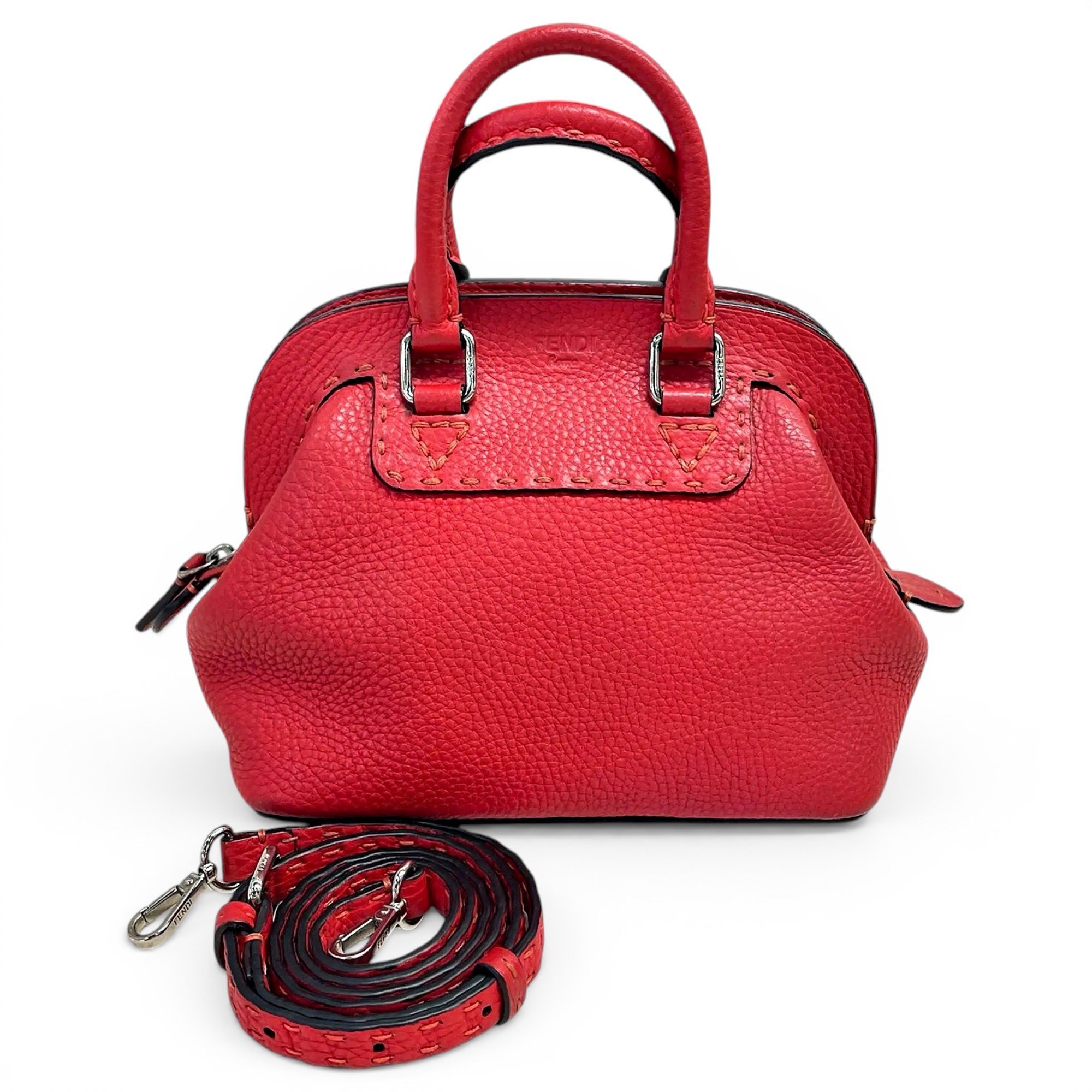 Leather crossbody bag