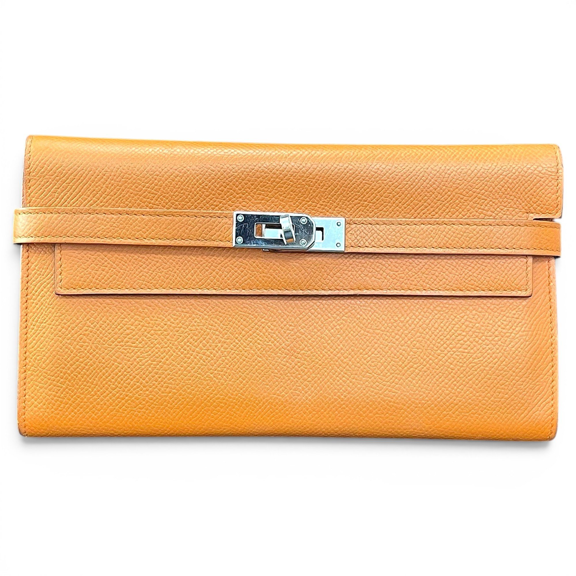 Kelly to go leather clutch bag