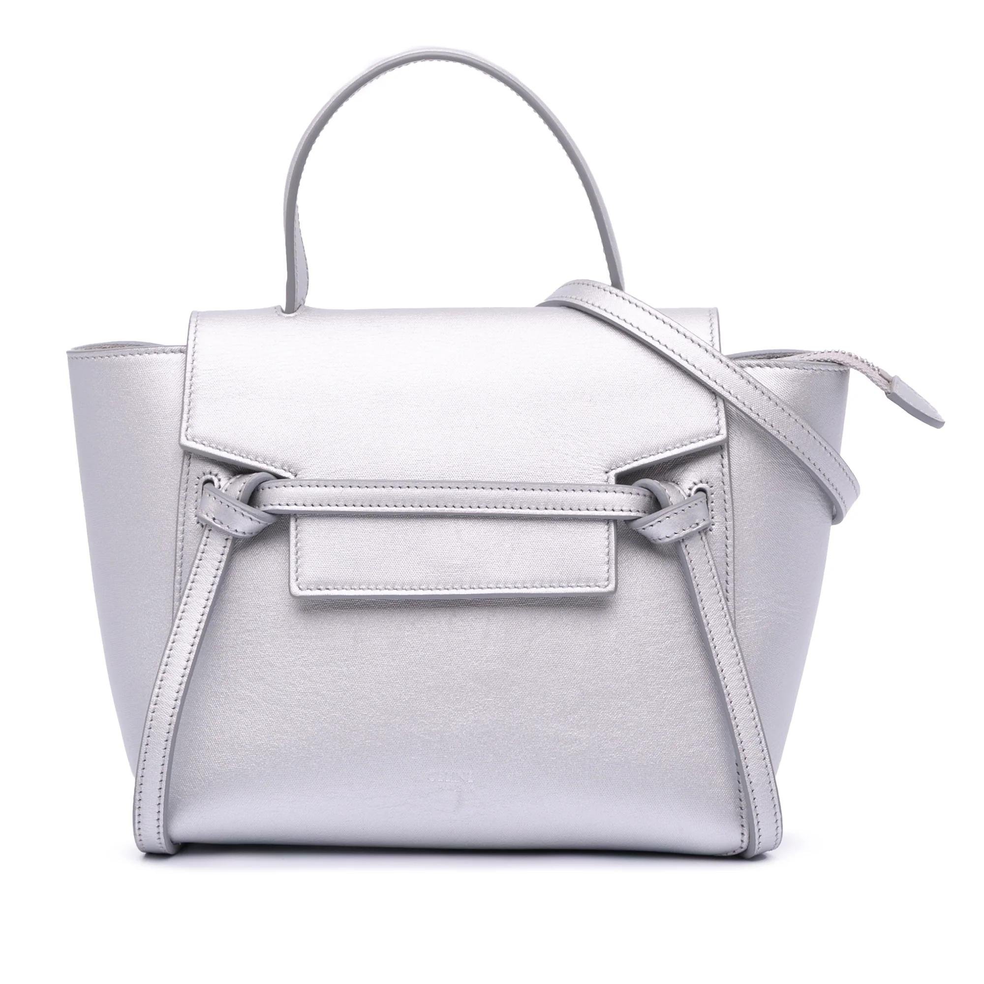 Belt pony-style calfskin handbag