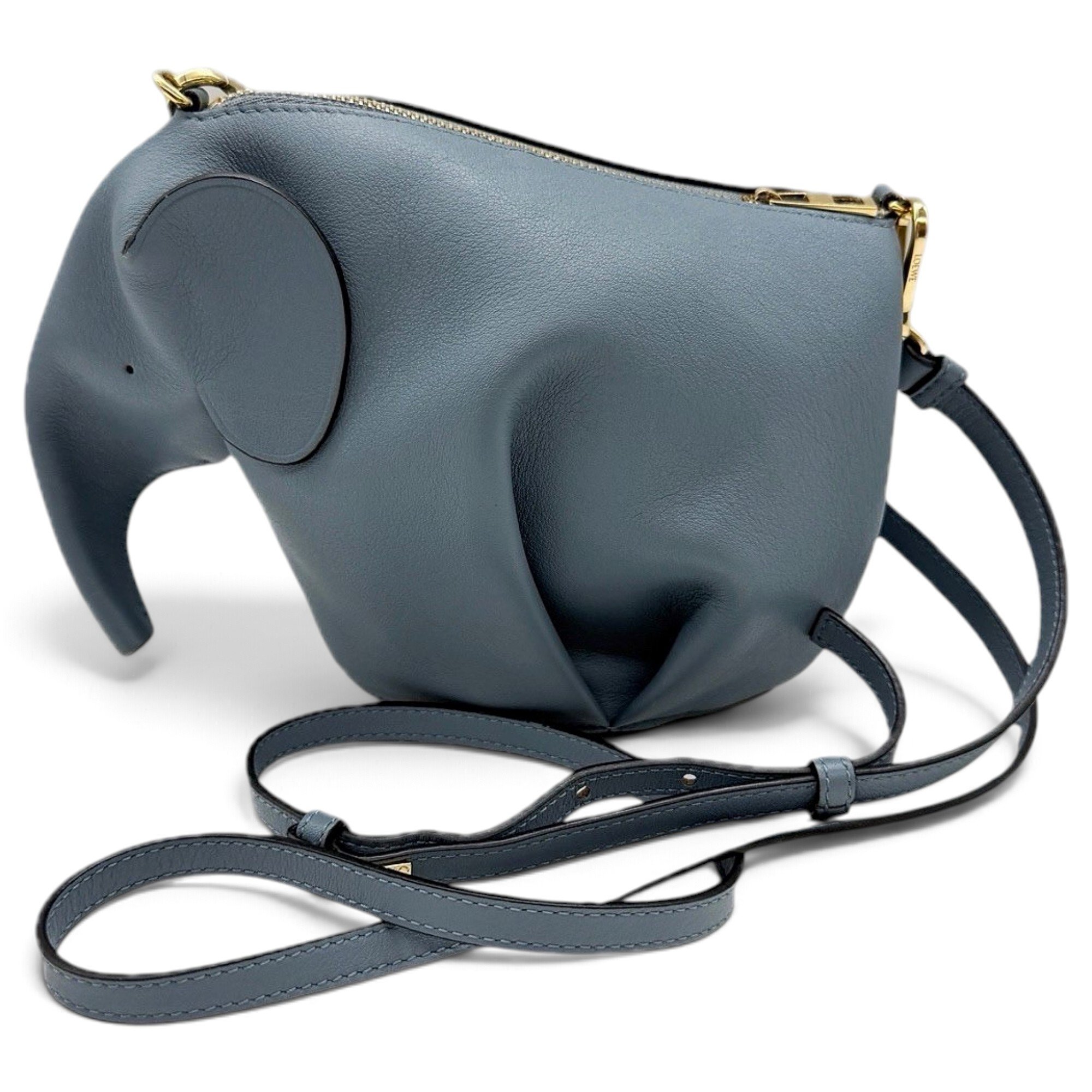 Animals leather handbag