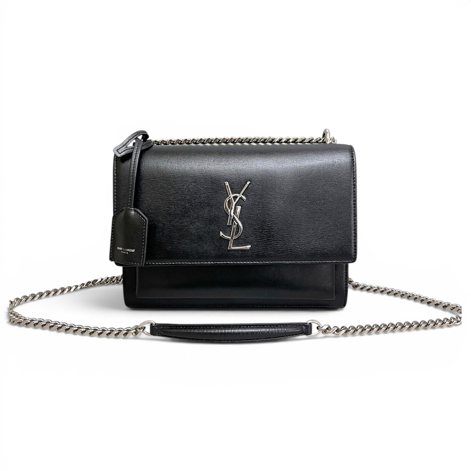 Sunset leather handbag